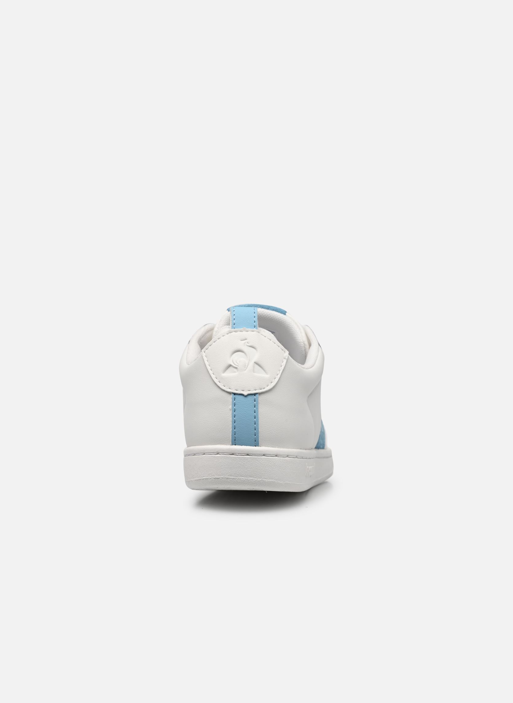 Baskets basses COURTCLASSIC W PLANTS femme blanc Le Coq Sportif Baskets basses COURTCLASSIC W PLANTS femme blanc optical white/sky blue