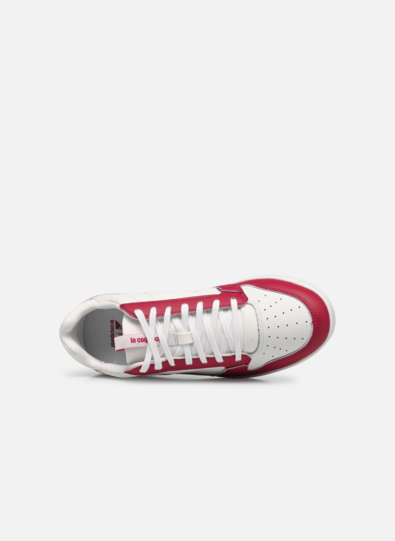 Niedrige Sneaker BREAKPOINT W SPORT damen weiß Le Coq Sportif Niedrige Sneaker BREAKPOINT W SPORT damen weiß optical white/cerise