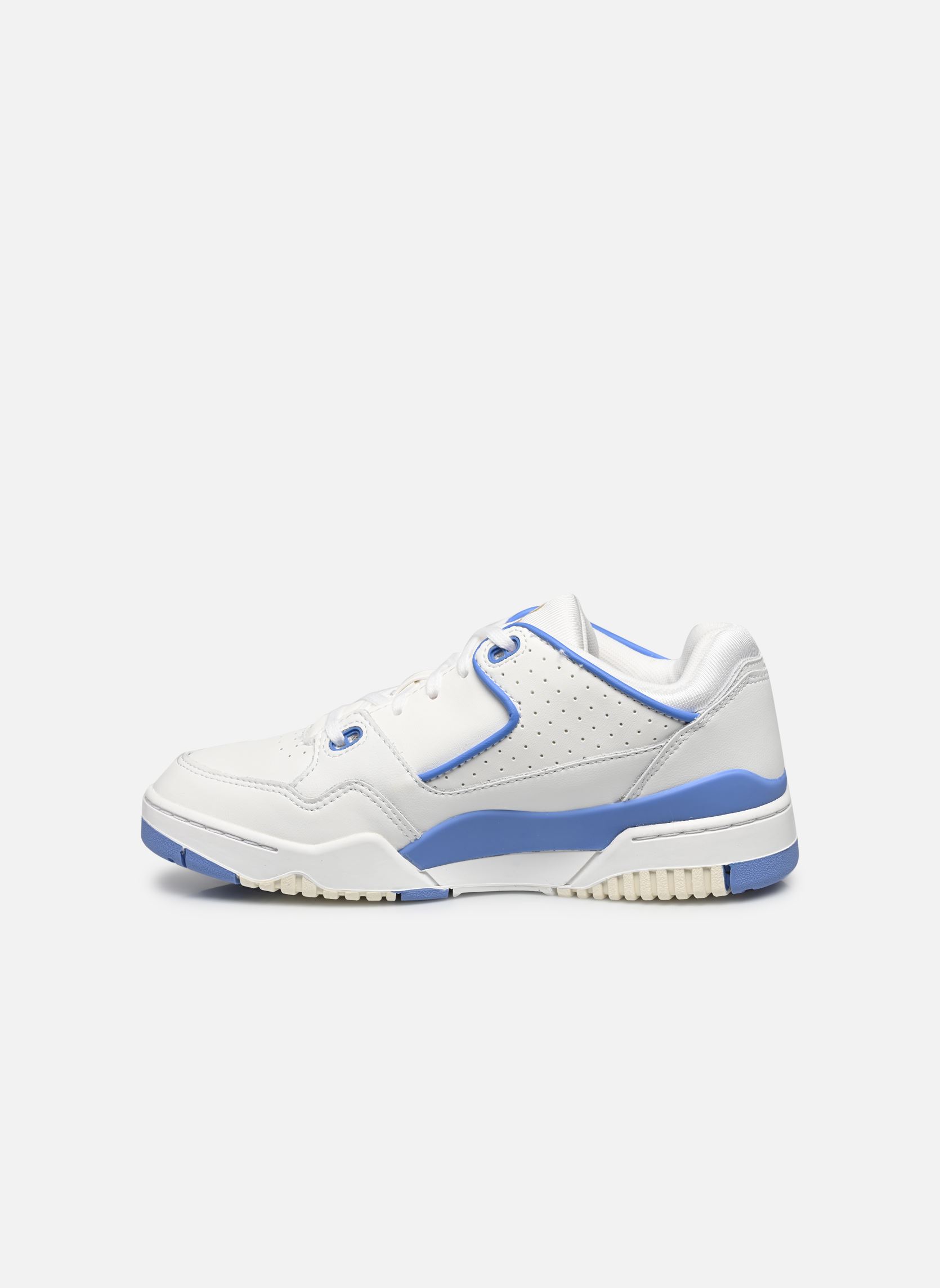 Niedrige Sneaker LCS T2000 W damen weiß Le Coq Sportif Niedrige Sneaker LCS T2000 W damen weiß optical white/blue bonnet