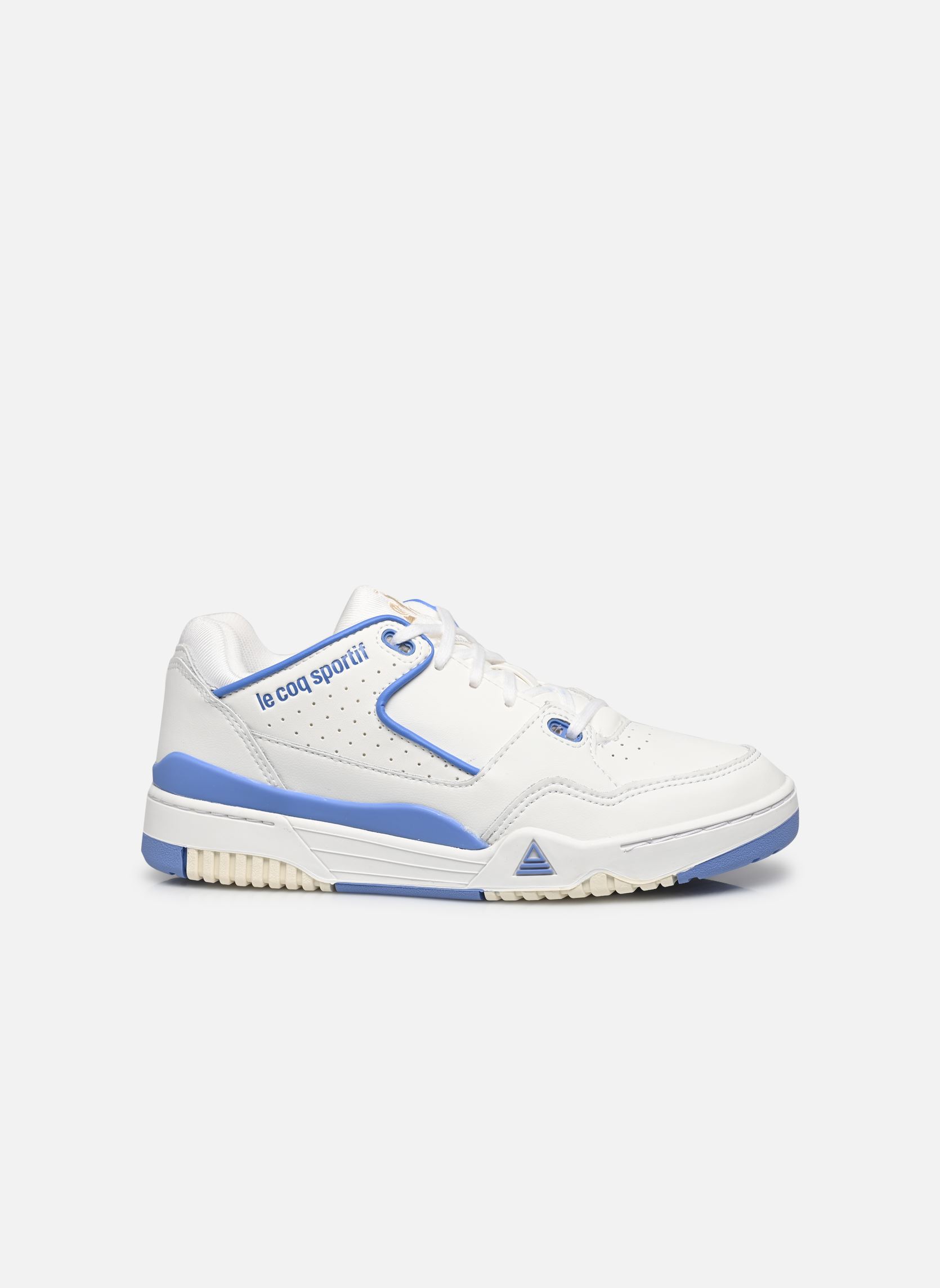 Niedrige Sneaker LCS T2000 W damen weiß Le Coq Sportif Niedrige Sneaker LCS T2000 W damen weiß optical white/blue bonnet