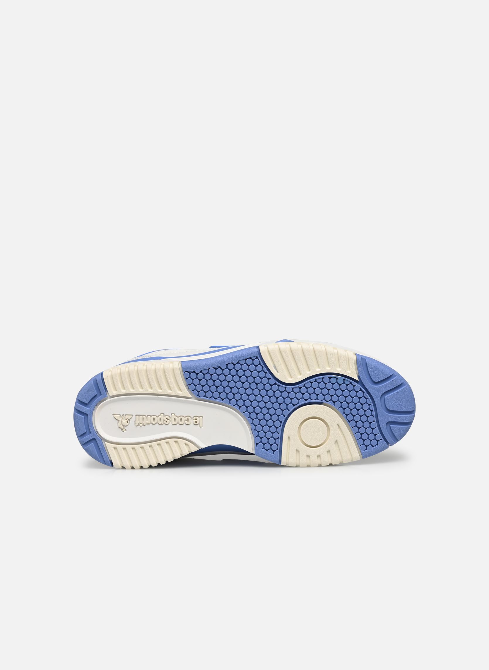 Niedrige Sneaker LCS T2000 W damen weiß Le Coq Sportif Niedrige Sneaker LCS T2000 W damen weiß optical white/blue bonnet