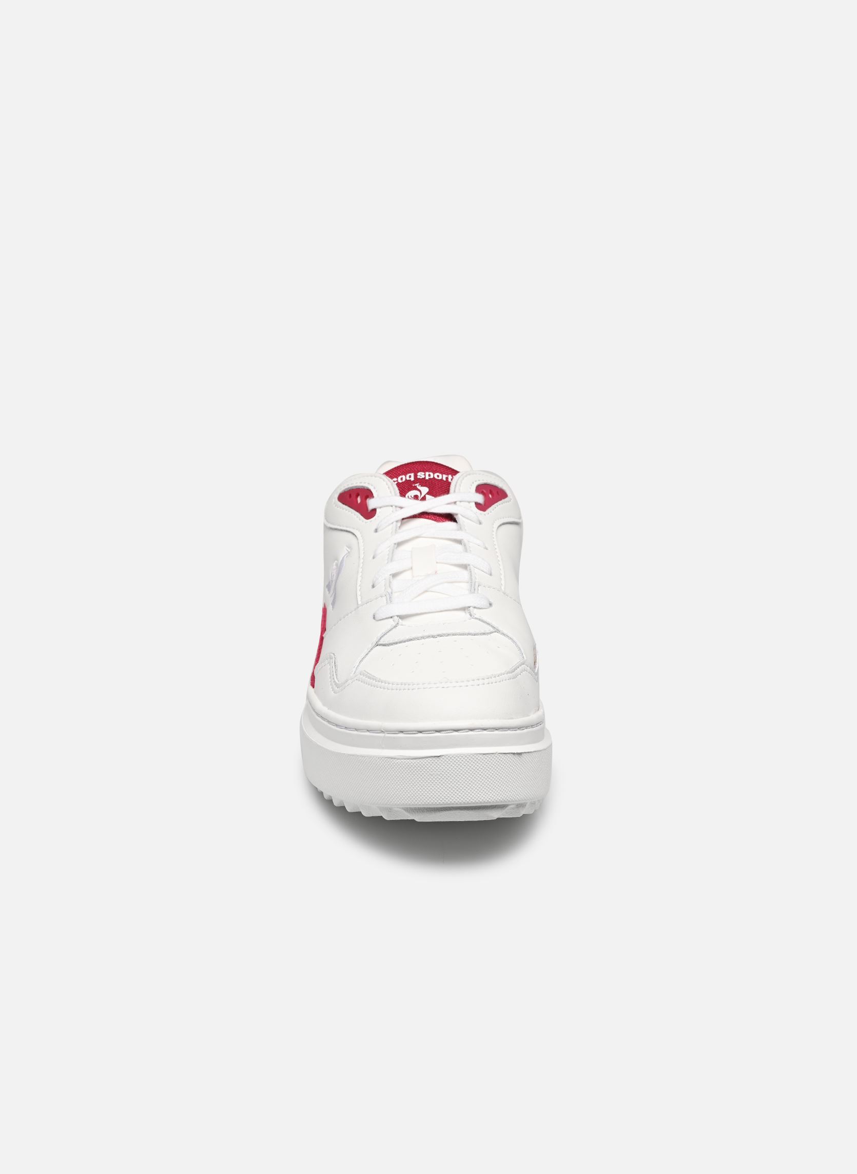 Niedrige Sneaker LCS T2000 W damen weiß Le Coq Sportif Niedrige Sneaker LCS T2000 W damen weiß optical white/cerise