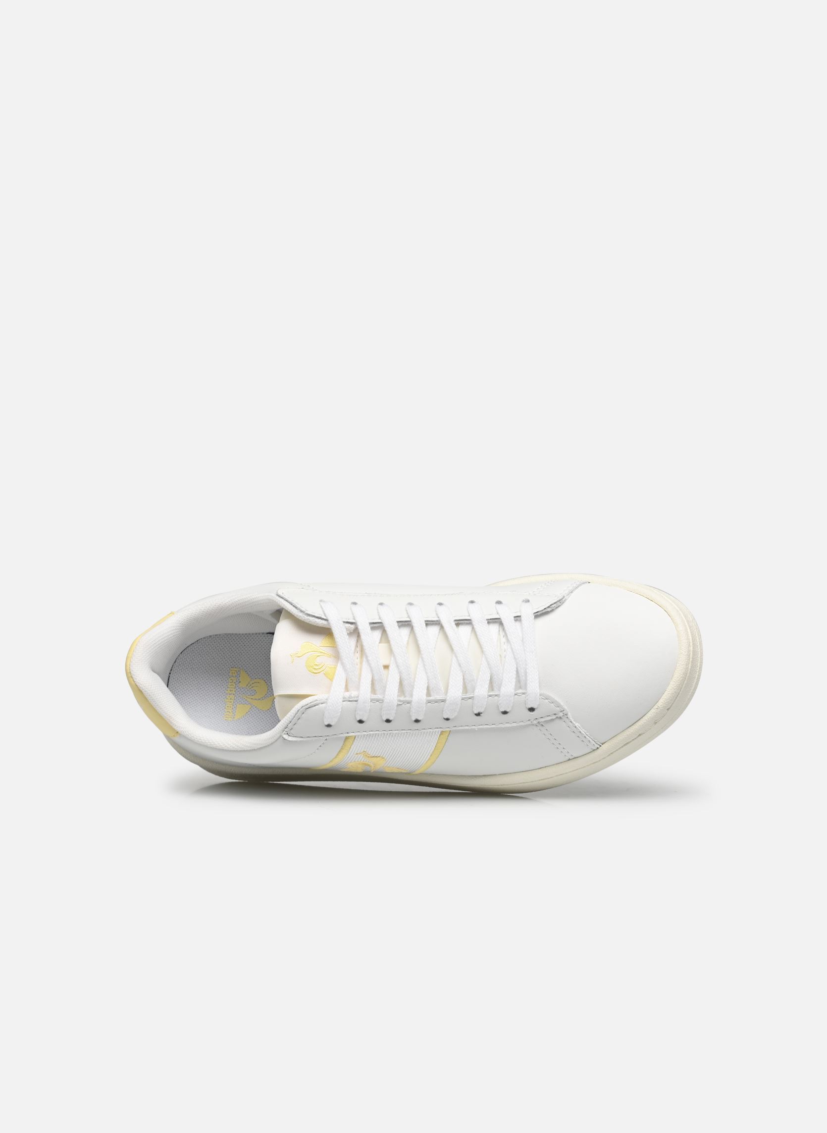 Niedrige Sneaker CLASSIC SOFT damen weiß Le Coq Sportif Niedrige Sneaker CLASSIC SOFT damen weiß OPTICAL WHITE/FRENCH VANILLA