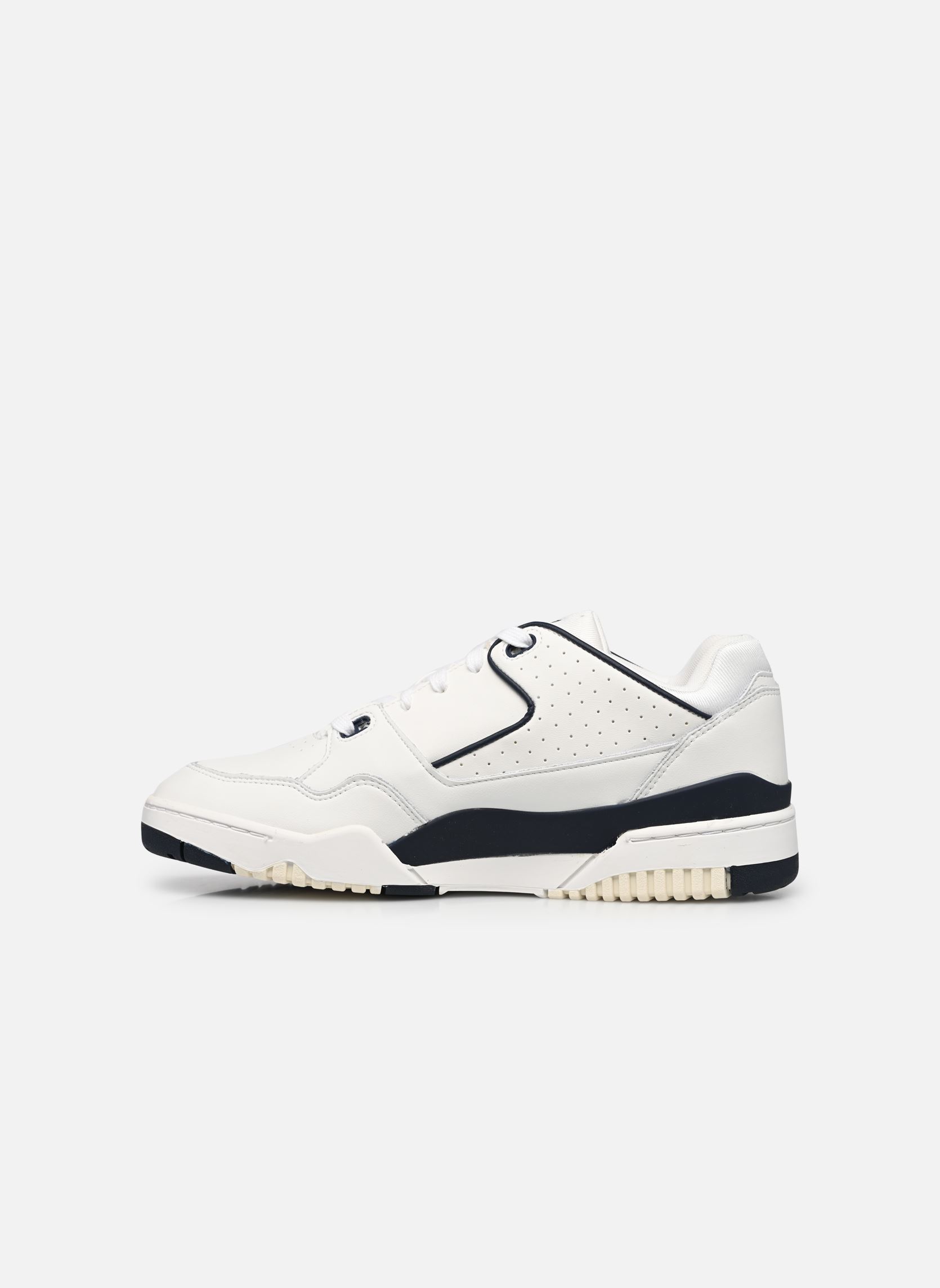 Baskets basses LCS T1000 homme blanc Le Coq Sportif Baskets basses LCS T1000 homme blanc Optical White/Dress Blue