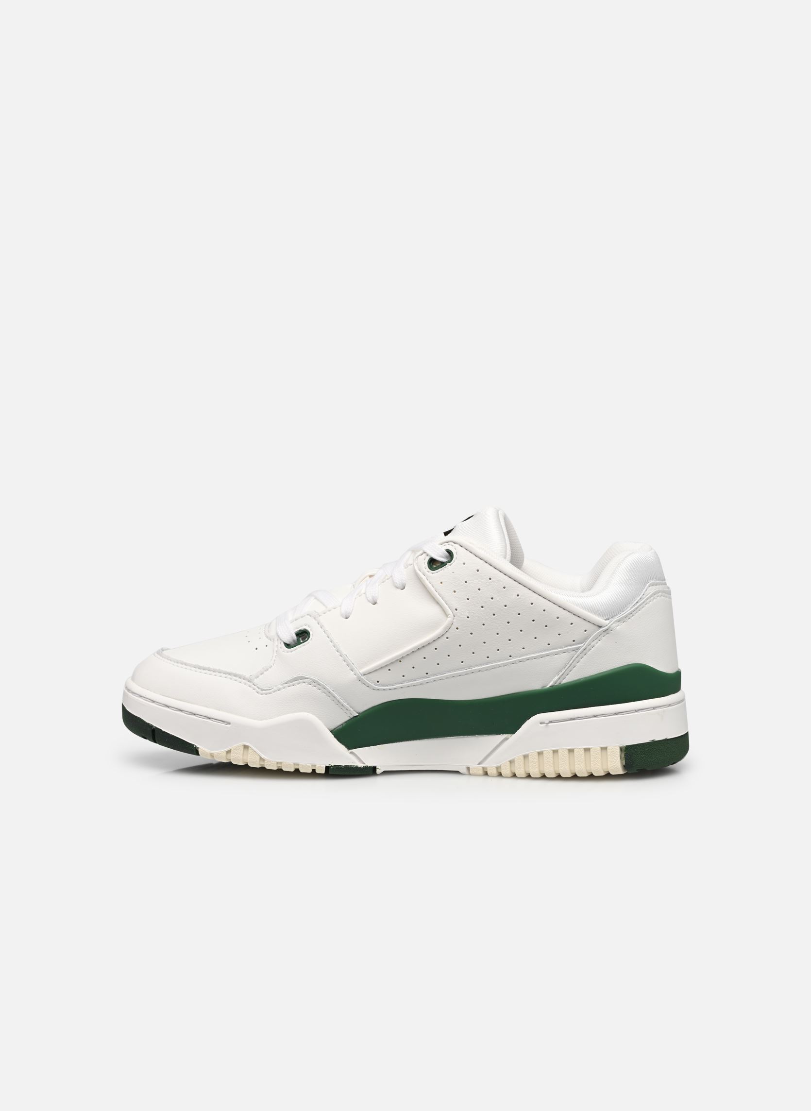 Baskets basses LCS T1000 homme blanc Le Coq Sportif Baskets basses LCS T1000 homme blanc optical white/greener pastures