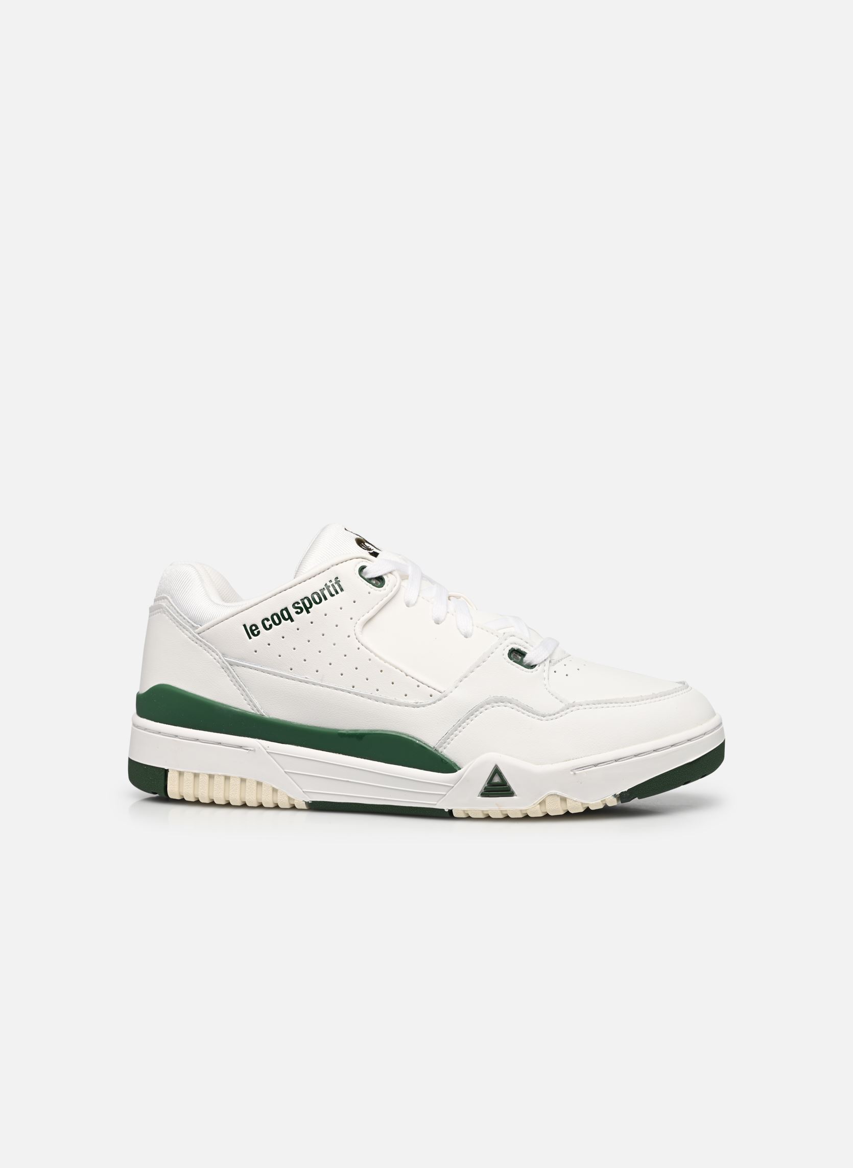 Baskets basses LCS T1000 homme blanc Le Coq Sportif Baskets basses LCS T1000 homme blanc optical white/greener pastures