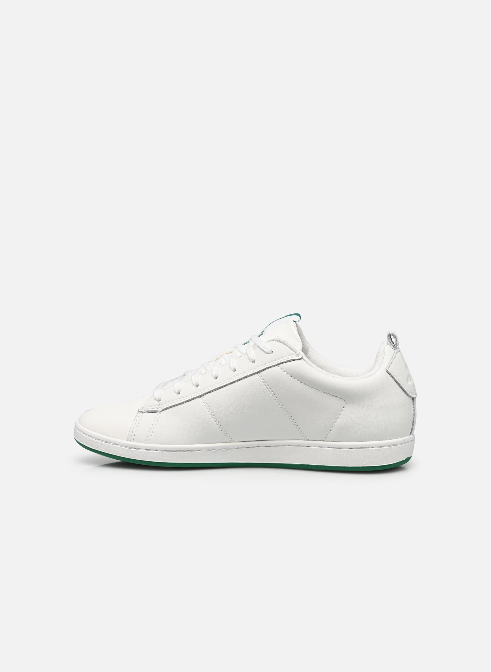 Baskets basses COURTCLASSIC SPORT homme blanc Le Coq Sportif Baskets basses COURTCLASSIC SPORT homme blanc Optical White/Vert Clair