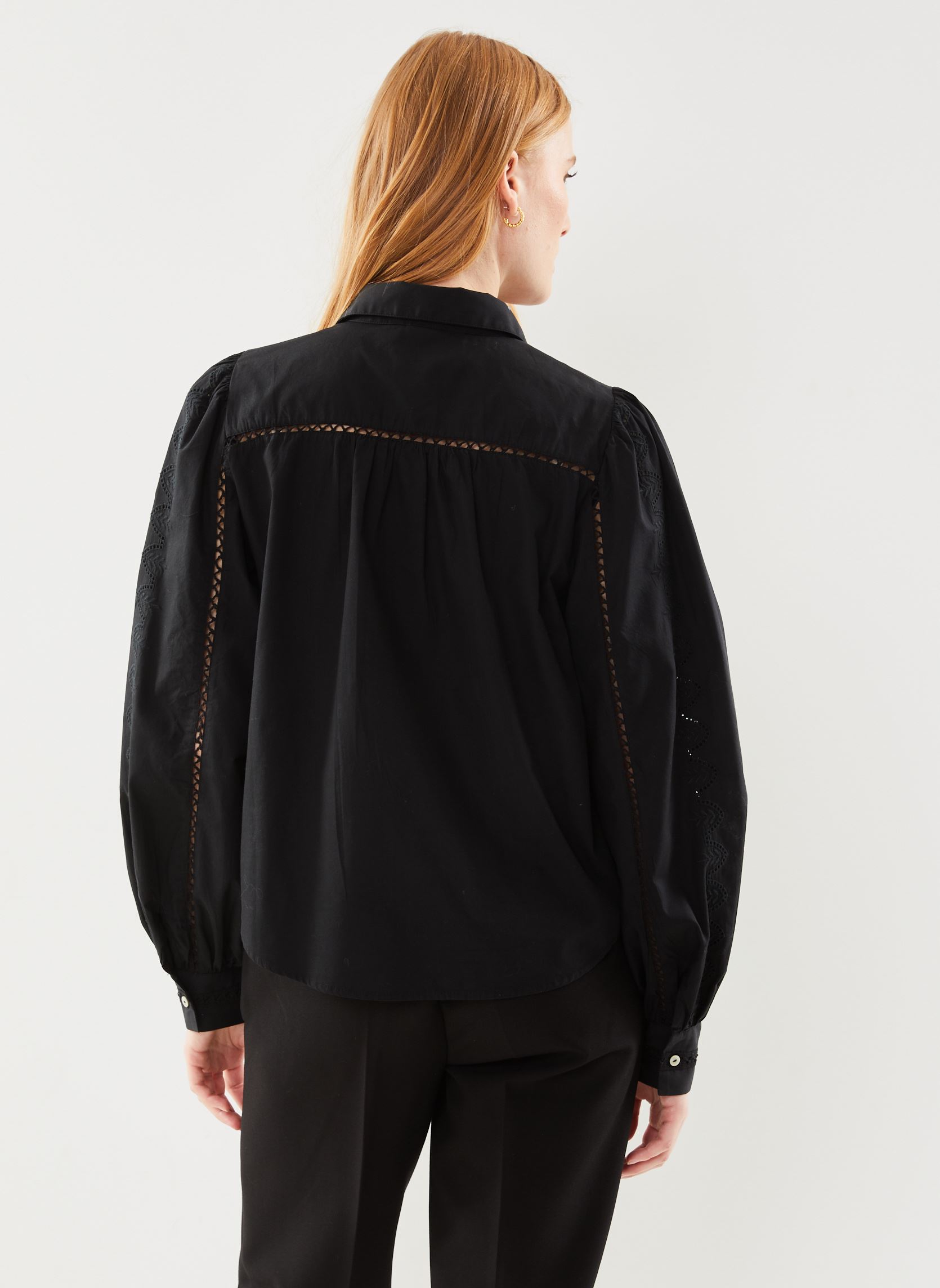 Hemden Yaskenora Ls Shirt S. Noos dames zwart Y.A.S Hemden Yaskenora Ls Shirt S. Noos dames zwart BLACK