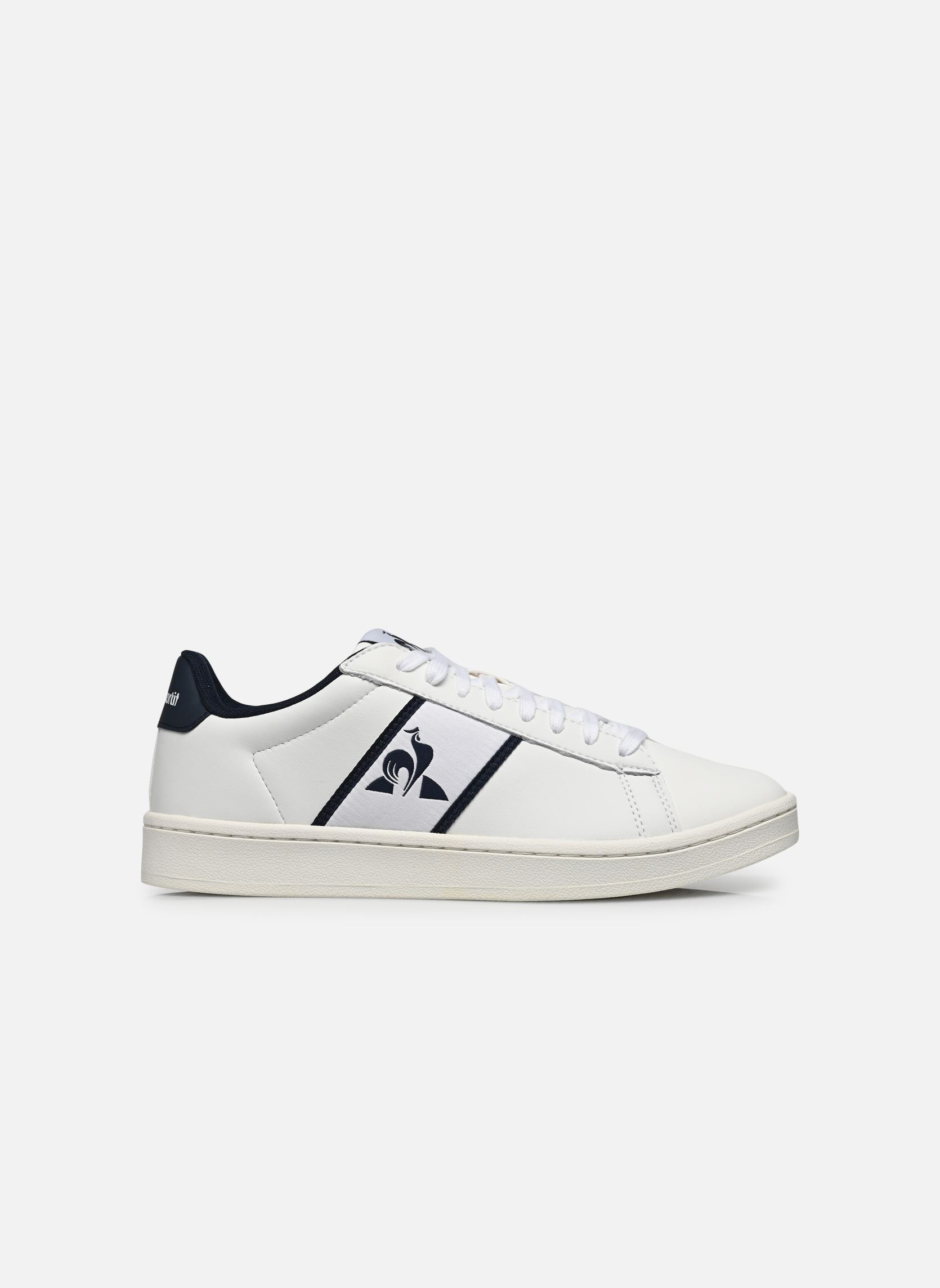 Niedrige Sneaker CLASSIC SOFT M herren weiß Le Coq Sportif Niedrige Sneaker CLASSIC SOFT M herren weiß OPTICAL WHITE/DRESS BLUE