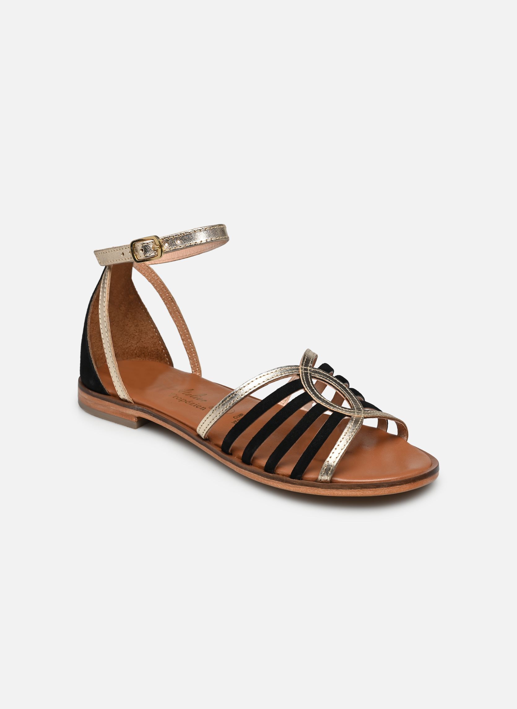Sandalen Il 2011 damen schwarz L'Atelier Tropézien Sandalen Il 2011 damen schwarz BLACK