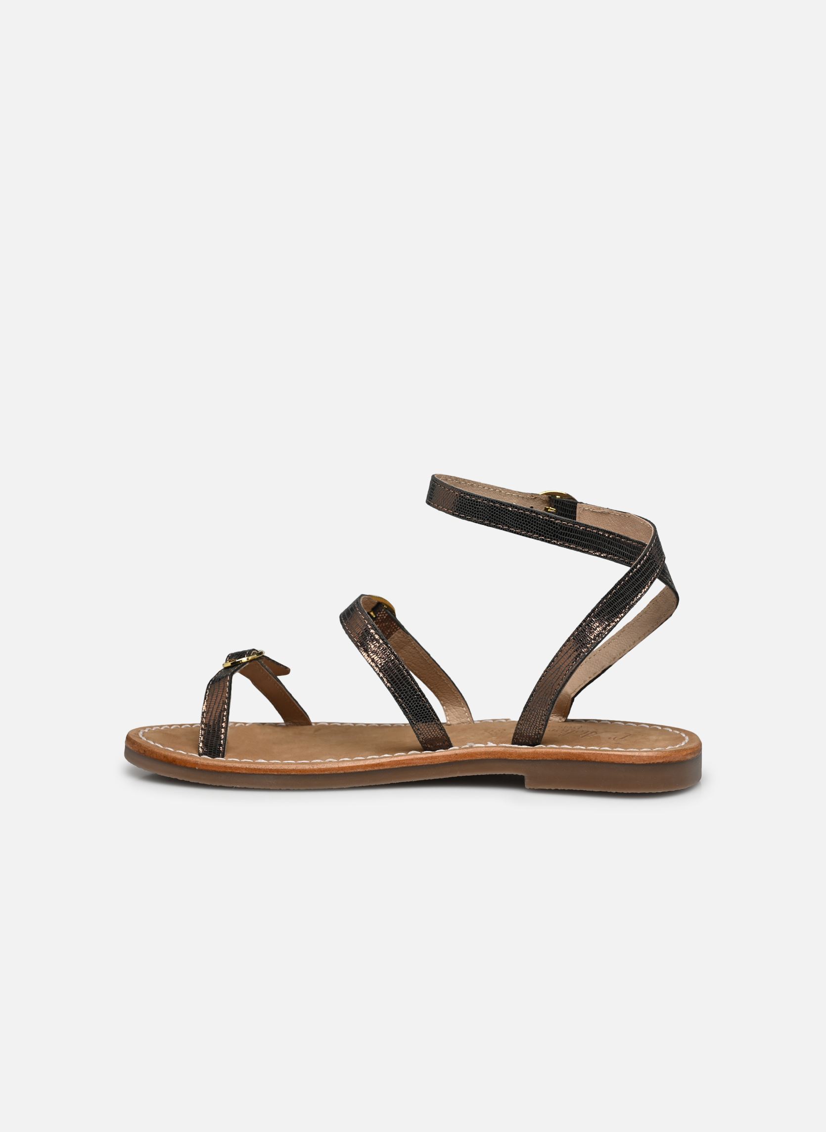 Sandales Sh 315 femme or et bronze L'Atelier Tropézien Sandales Sh 315 femme or et bronze BLACK