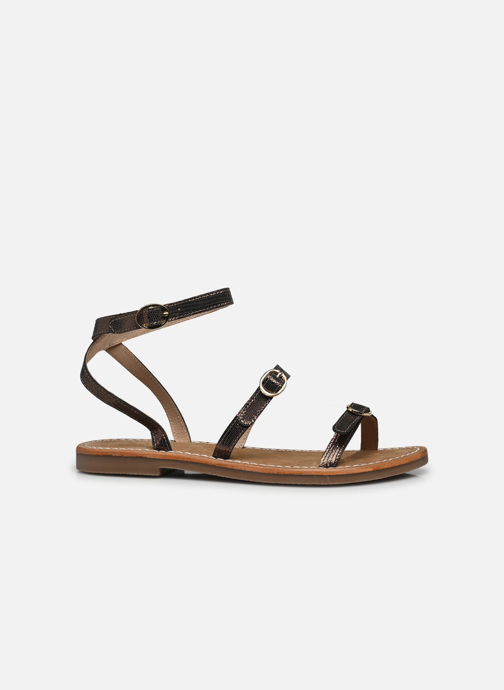 Sandales Sh 315 femme or et bronze L'Atelier Tropézien Sandales Sh 315 femme or et bronze BLACK