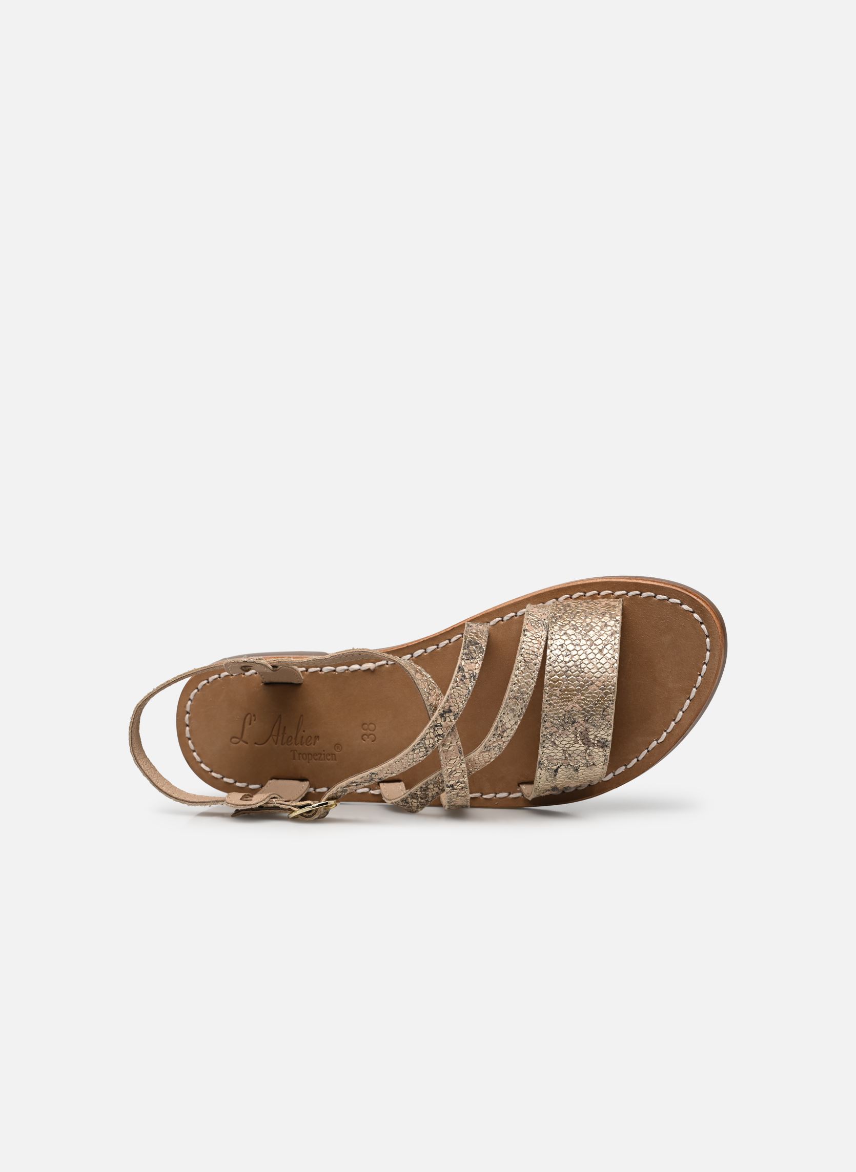 Sandalen Sh 312 damen beige L'Atelier Tropézien Sandalen Sh 312 damen beige NATURAL SNAKE