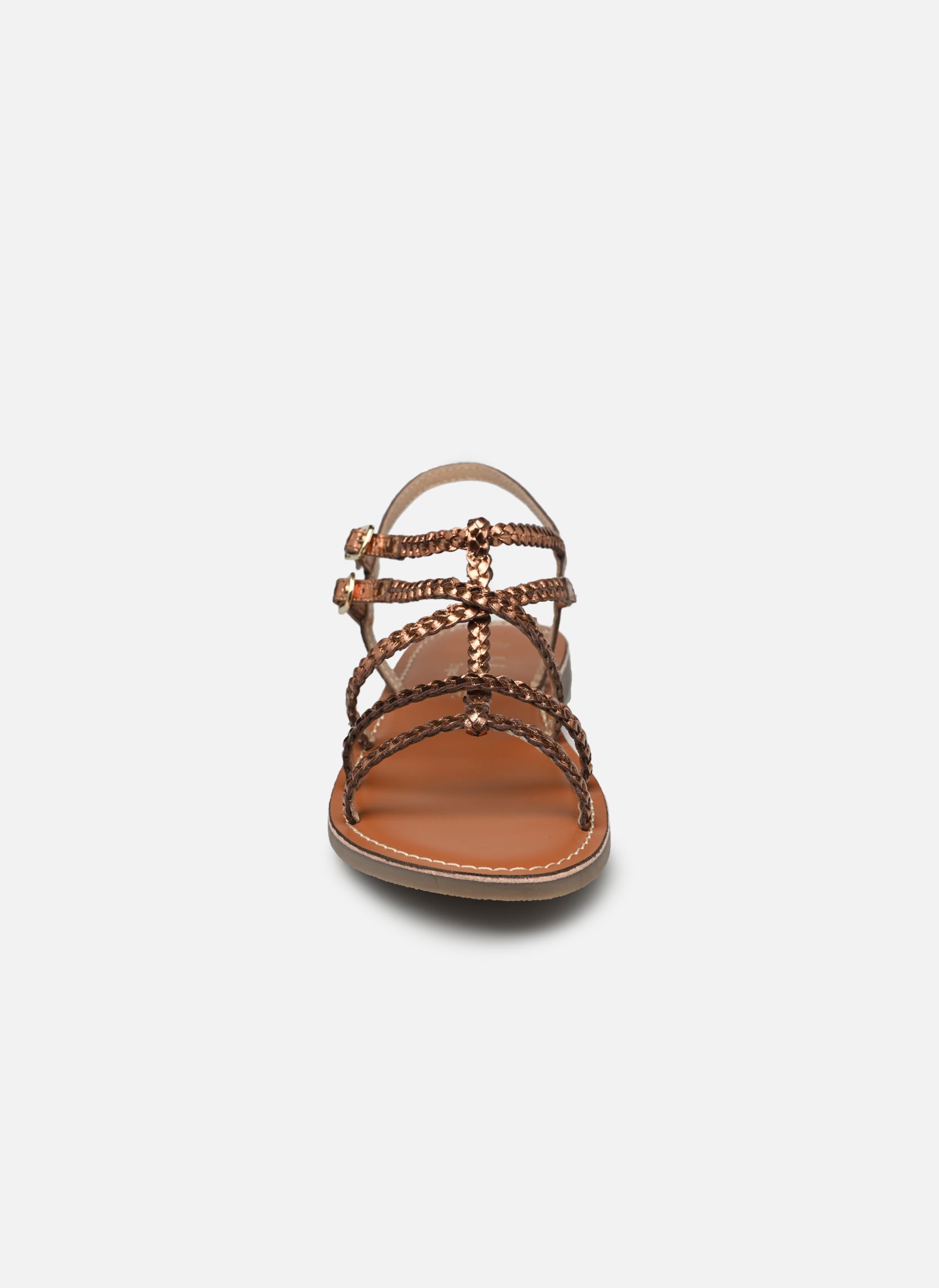 Sandalen Fleur damen gold und bronze L'Atelier Tropézien Sandalen Fleur damen gold und bronze BRONZE