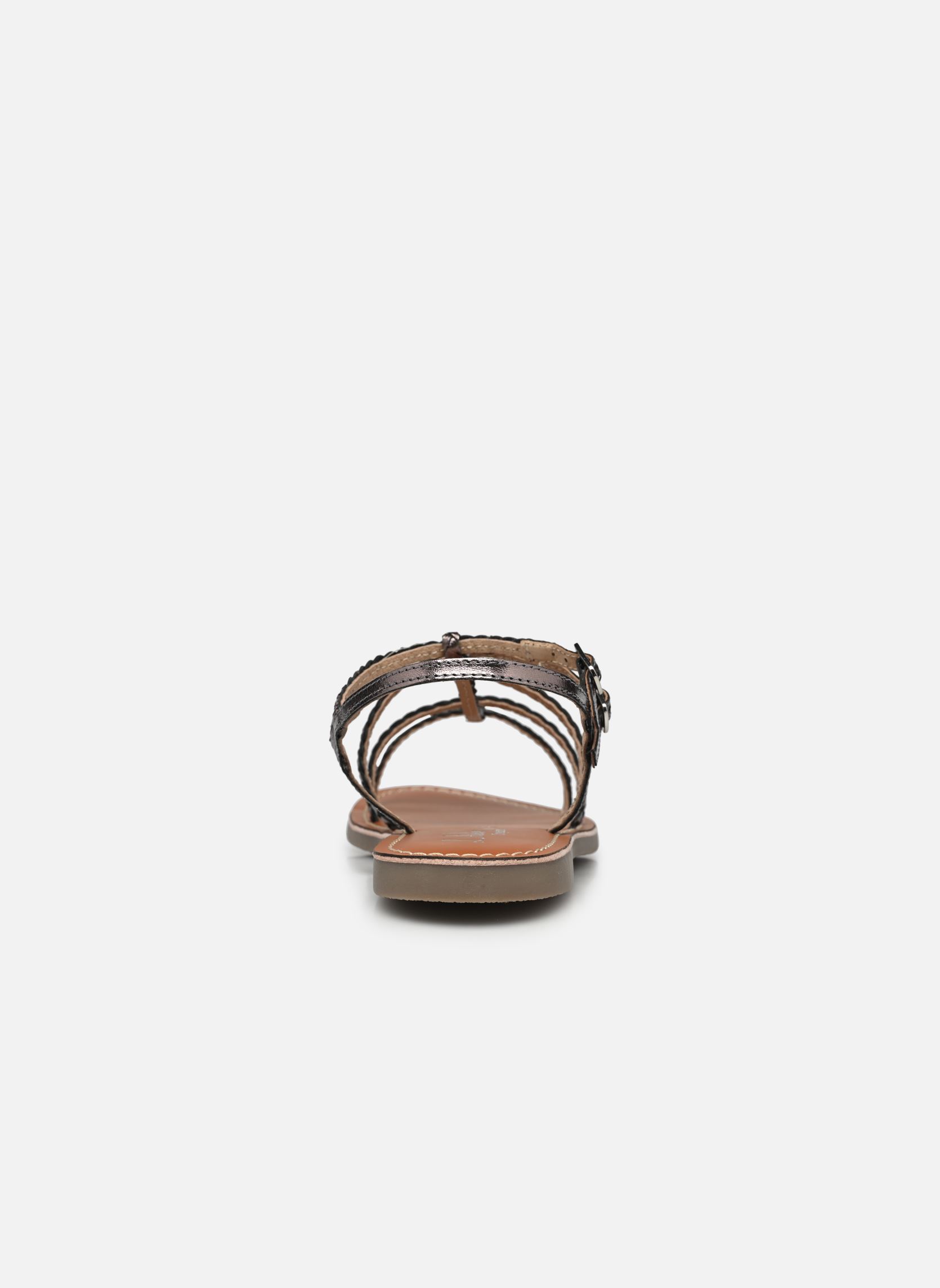 Sandalen Fleur damen silber L'Atelier Tropézien Sandalen Fleur damen silber PEWTER