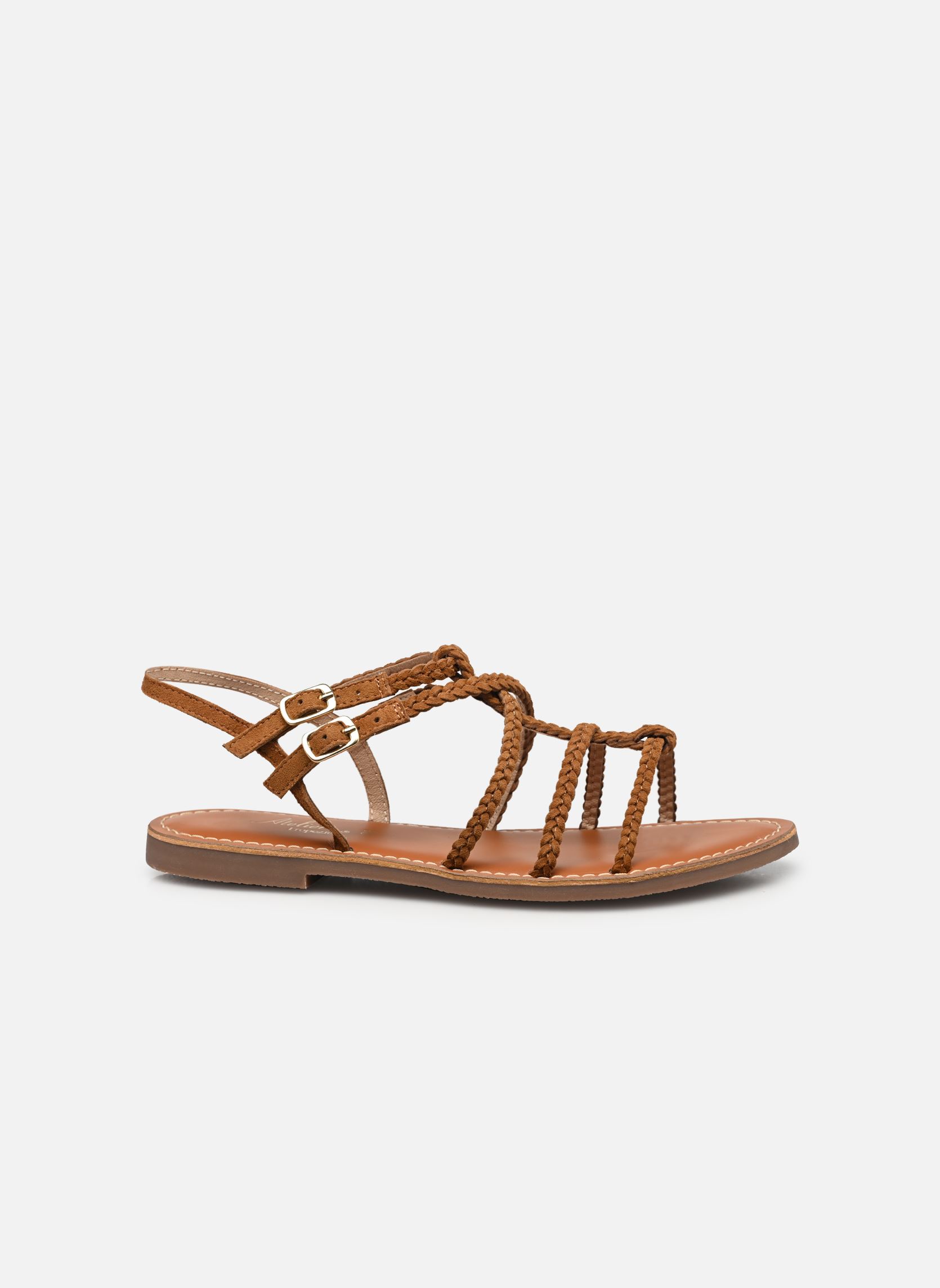 Sandalen Fleur damen braun L'Atelier Tropézien Sandalen Fleur damen braun TAN SUEDE