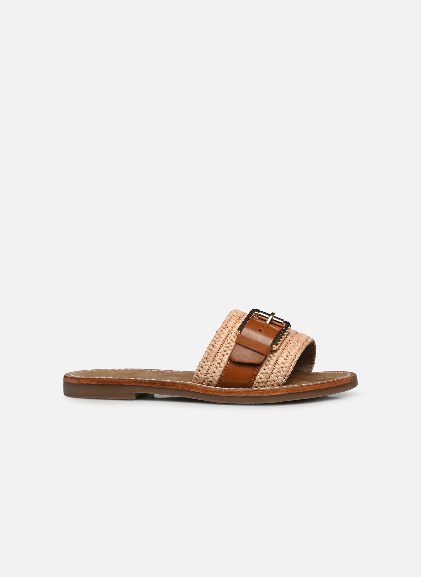 Pantoletten Sh 328 damen beige L'Atelier Tropézien Pantoletten Sh 328 damen beige RAFIA NATURAL