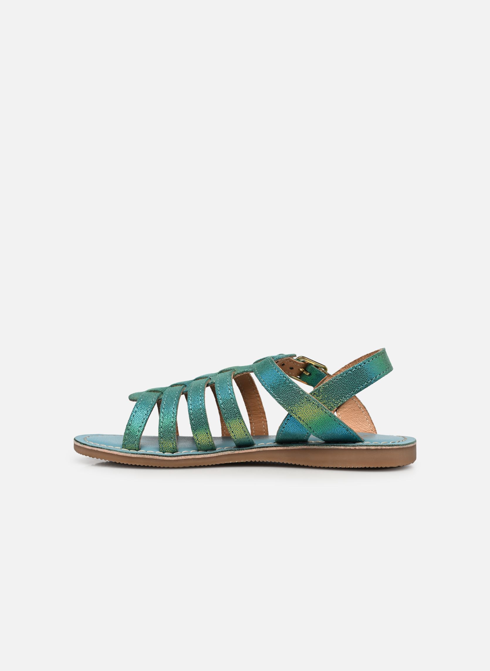 Sandalen Ch 314 mädchen blau L'Atelier Tropézien Sandalen Ch 314 mädchen blau AQUA