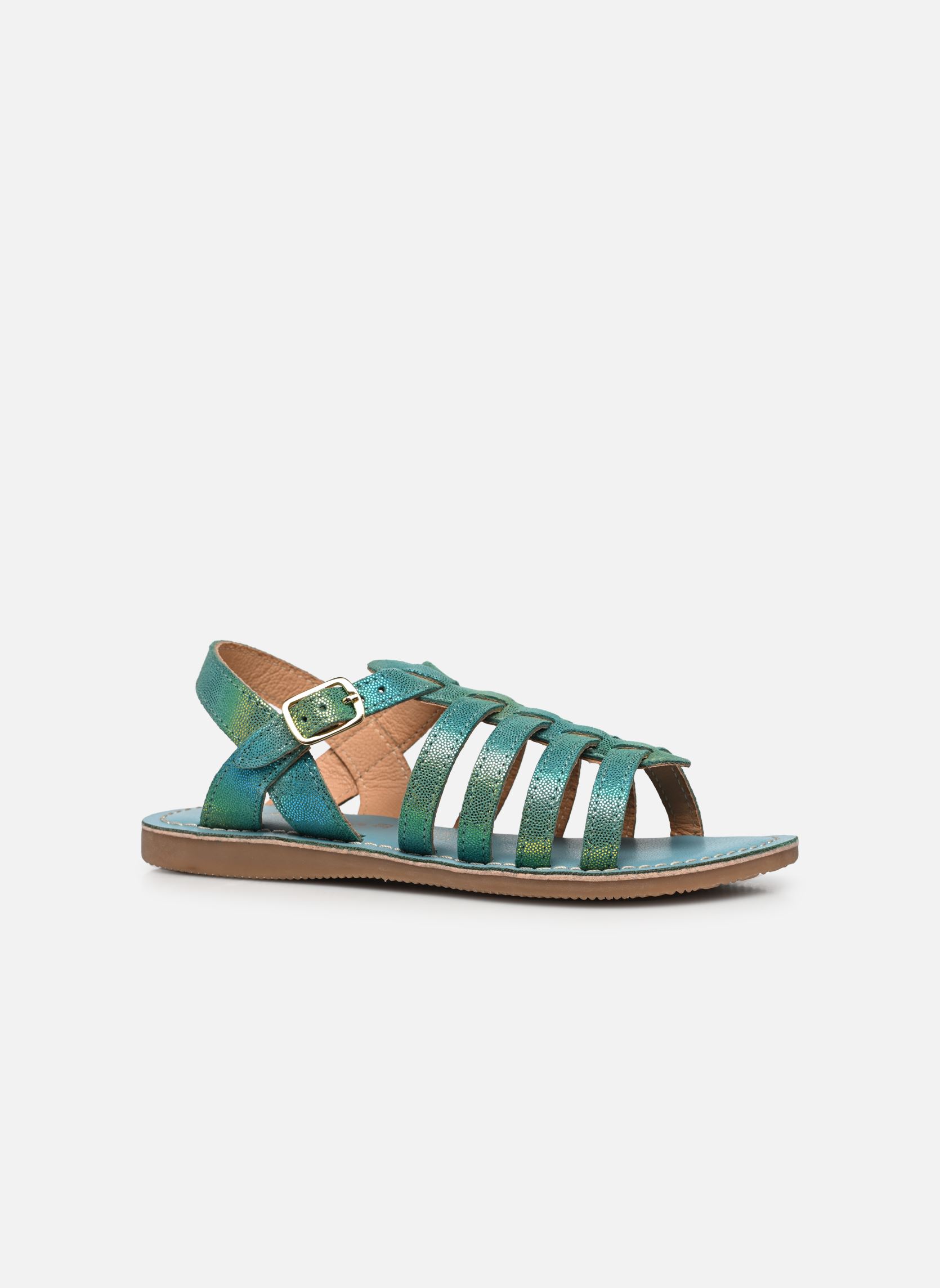 Sandalen Ch 314 mädchen blau L'Atelier Tropézien Sandalen Ch 314 mädchen blau AQUA