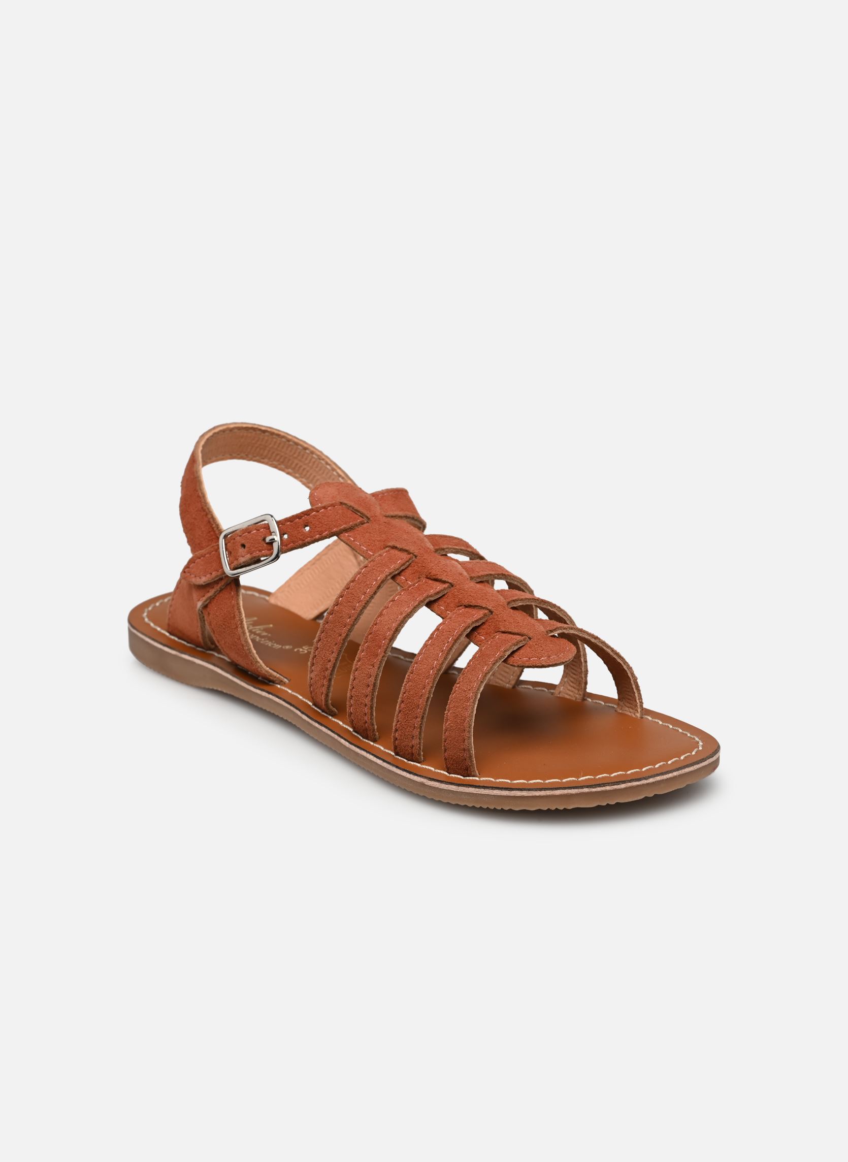 Sandalen Ch 314 mädchen orange L'Atelier Tropézien Sandalen Ch 314 mädchen orange CORAL