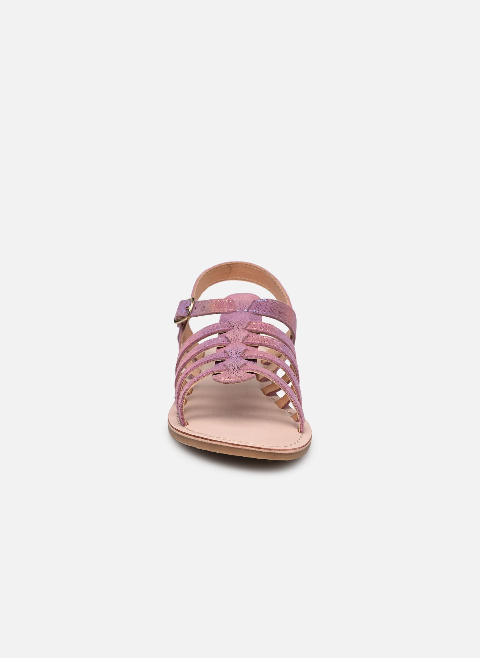 Sandales Ch 314 fille rose L'Atelier Tropézien Sandales Ch 314 fille rose BABY PINK