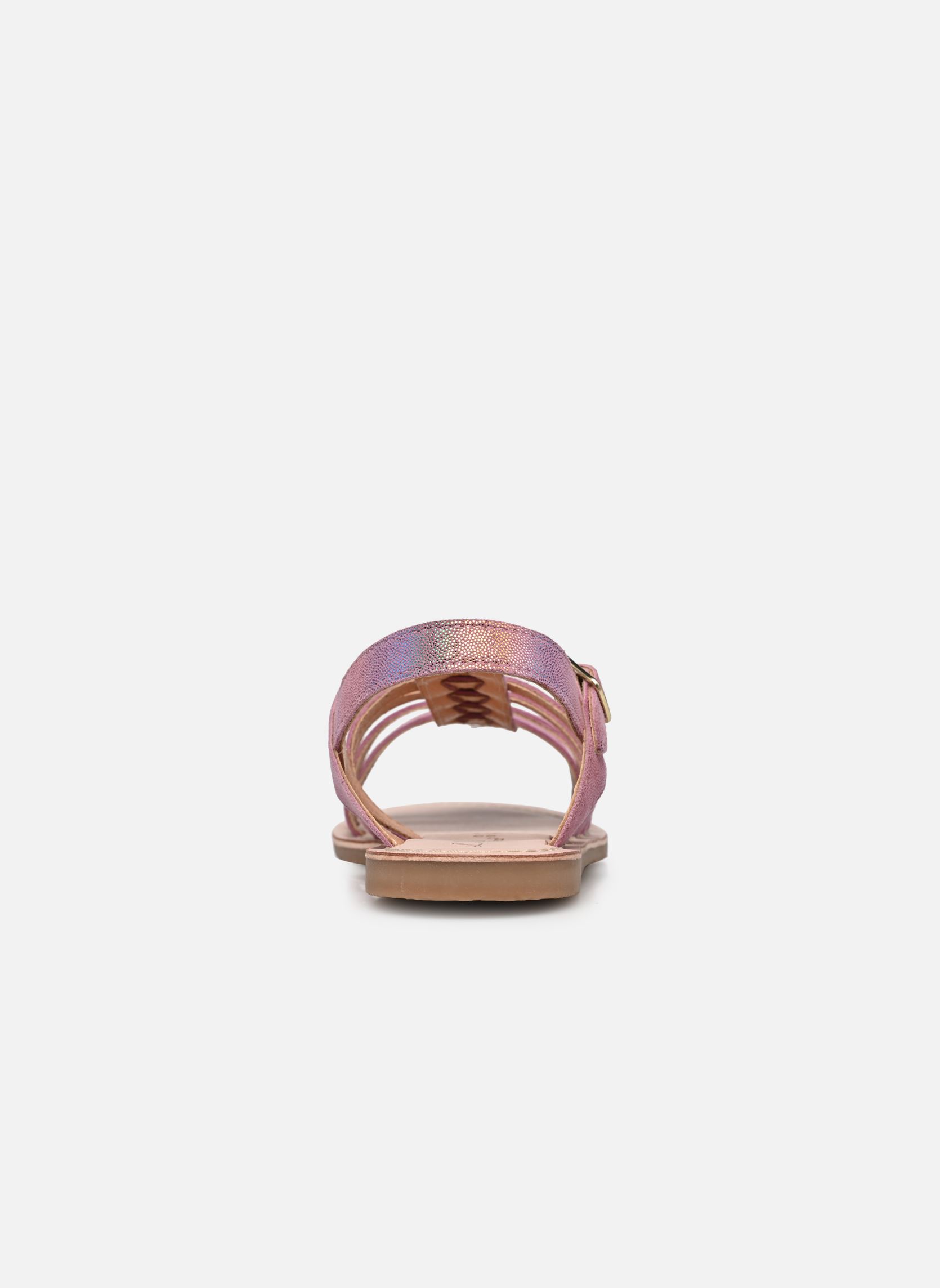 Sandales Ch 314 fille rose L'Atelier Tropézien Sandales Ch 314 fille rose BABY PINK