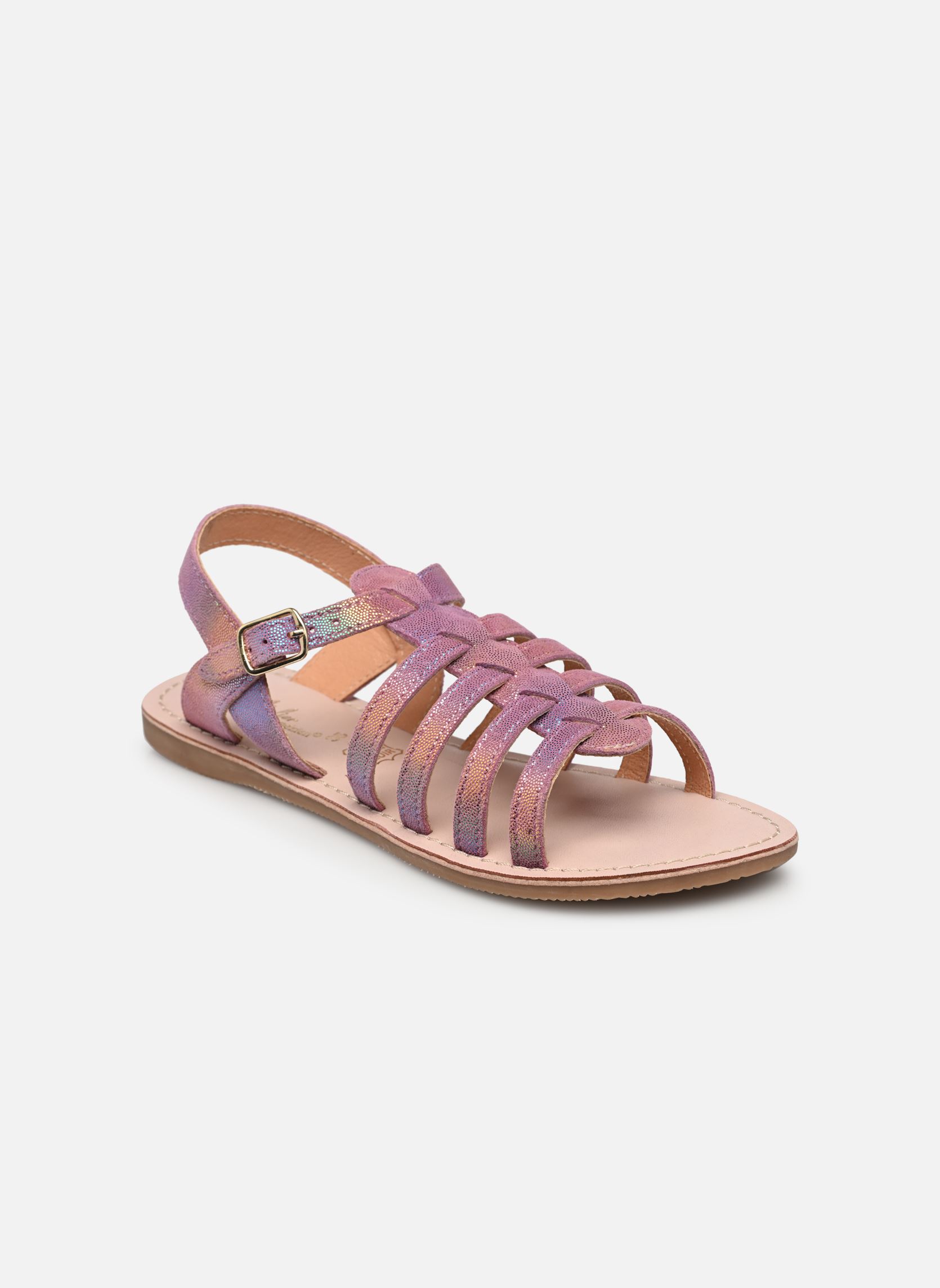 Sandales Ch 314 fille rose L'Atelier Tropézien Sandales Ch 314 fille rose BABY PINK