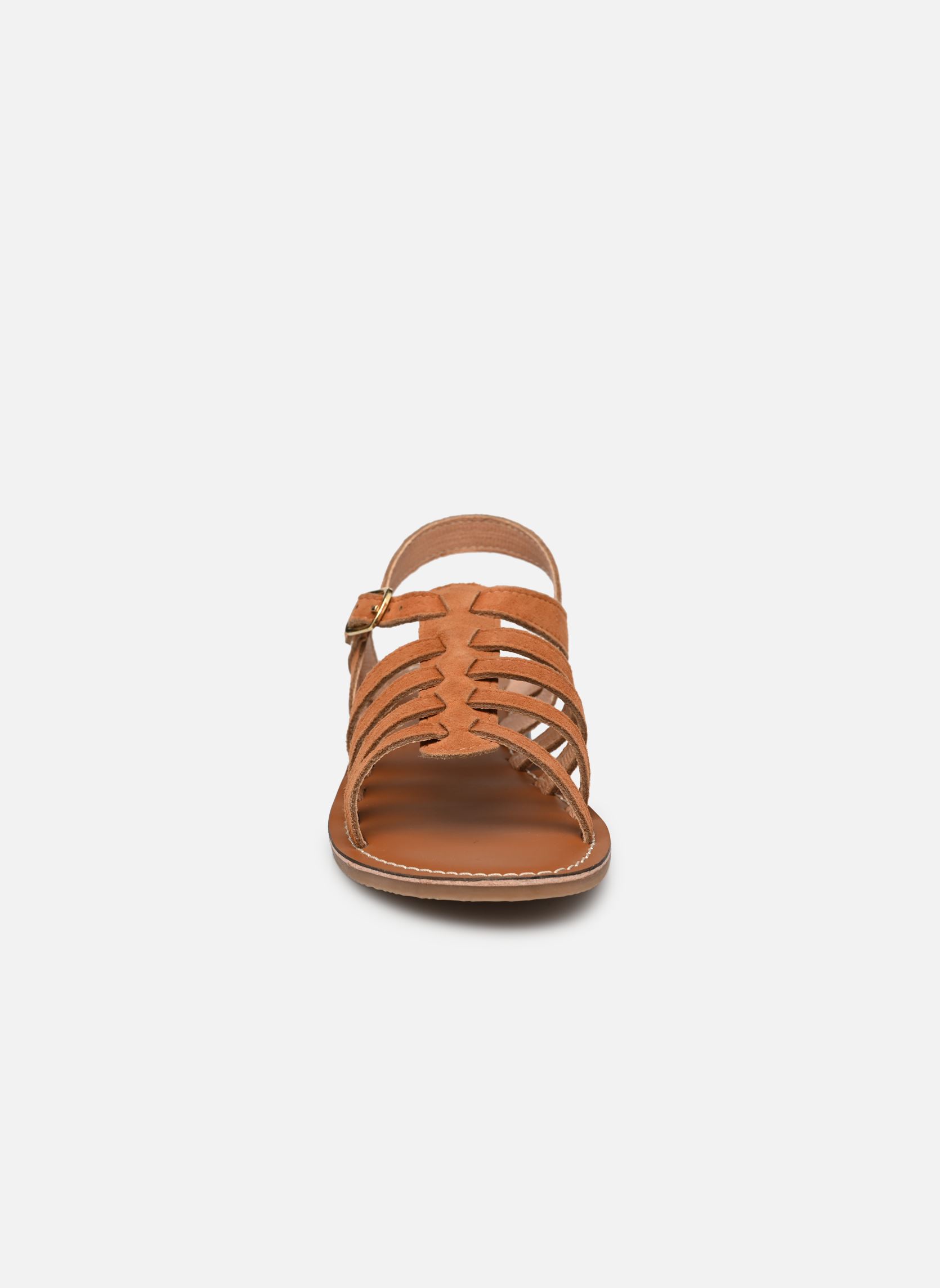 Sandalen Ch 314 mädchen orange L'Atelier Tropézien Sandalen Ch 314 mädchen orange ORANGE SUEDE