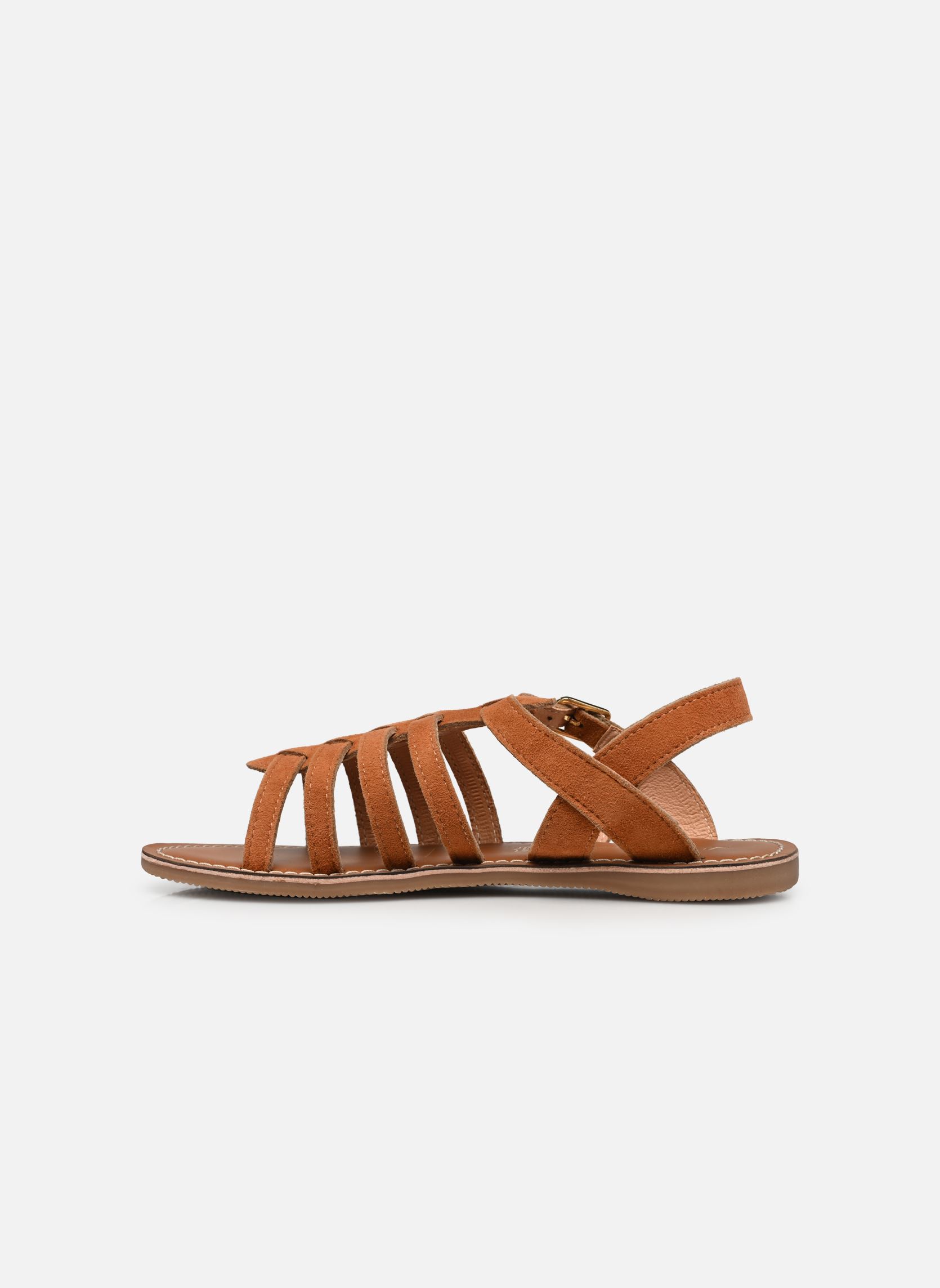 Sandalen Ch 314 mädchen orange L'Atelier Tropézien Sandalen Ch 314 mädchen orange ORANGE SUEDE