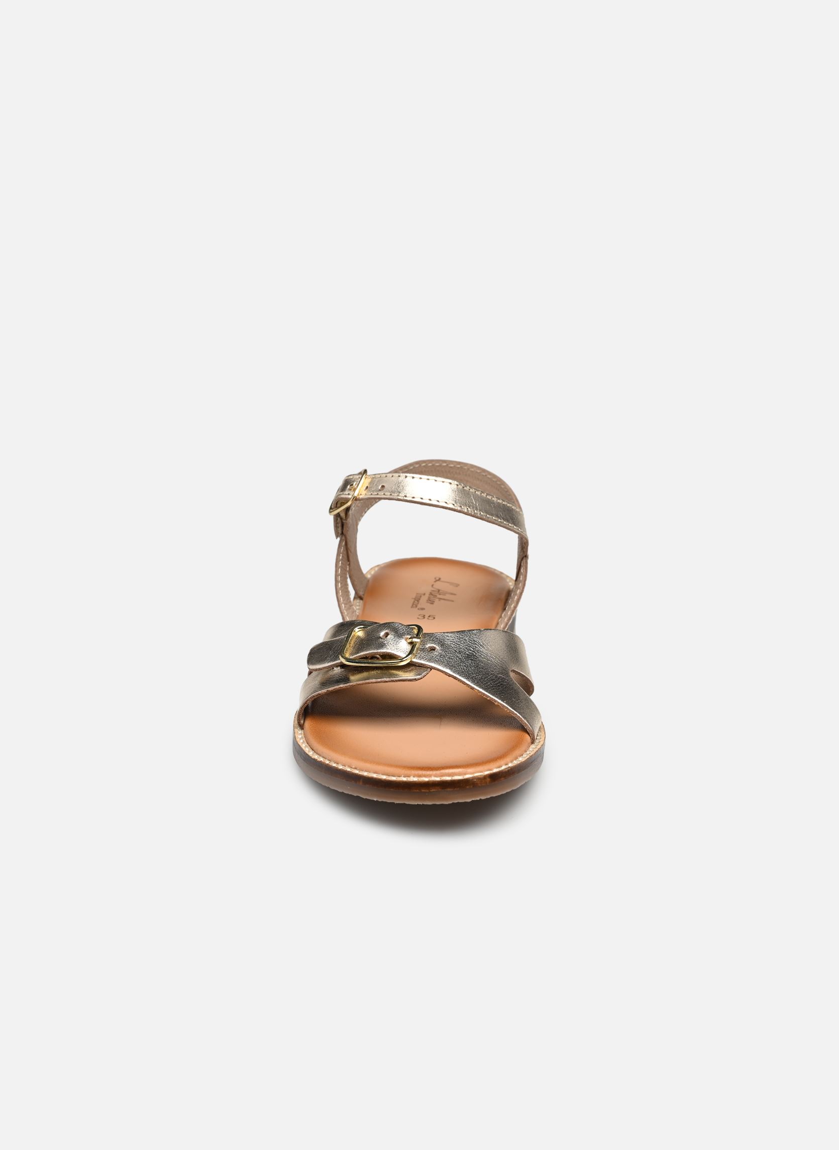 Sandales Sh 352 fille or et bronze L'Atelier Tropézien Sandales Sh 352 fille or et bronze GOLD
