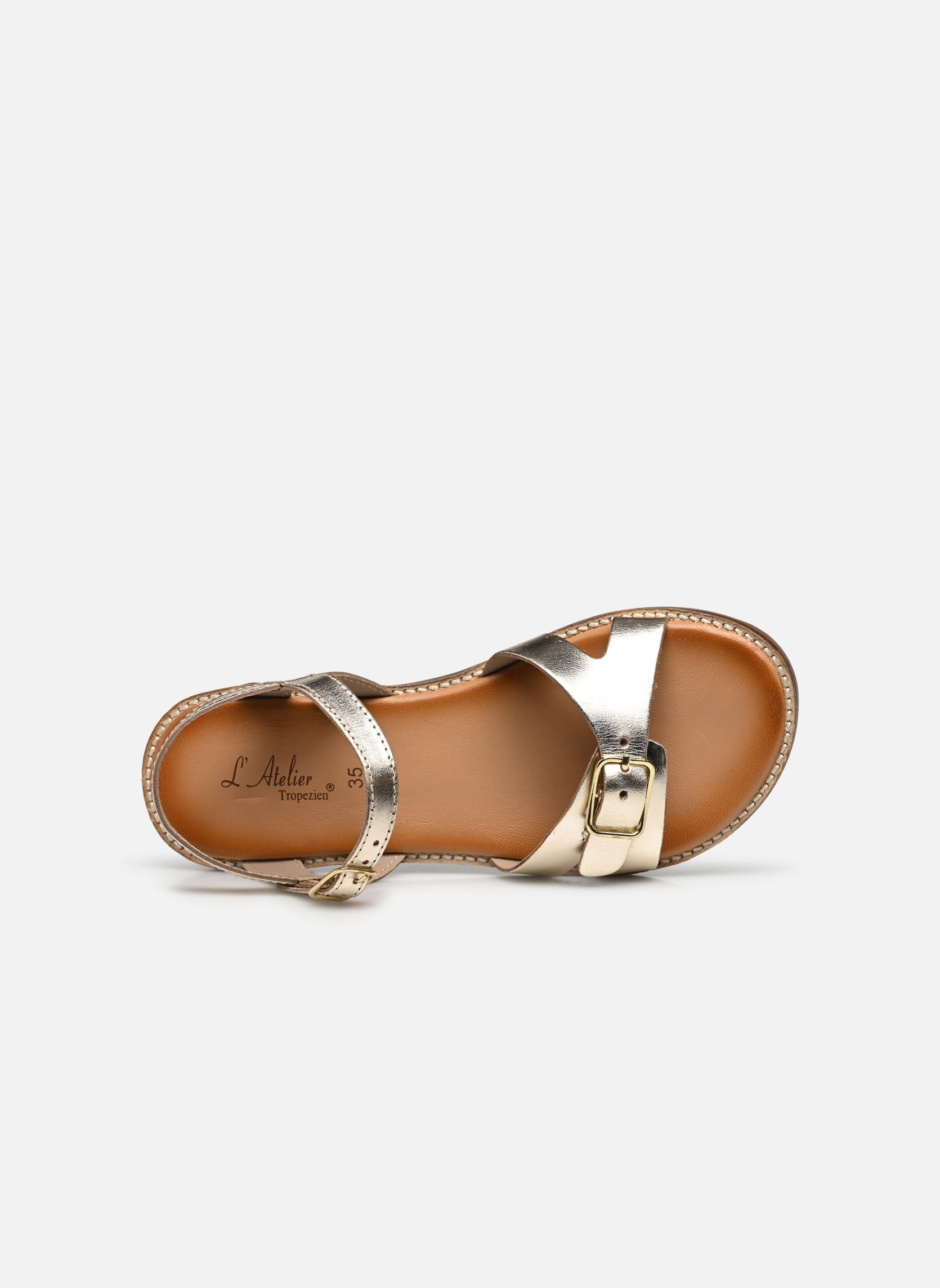 Sandales Sh 352 fille or et bronze L'Atelier Tropézien Sandales Sh 352 fille or et bronze GOLD