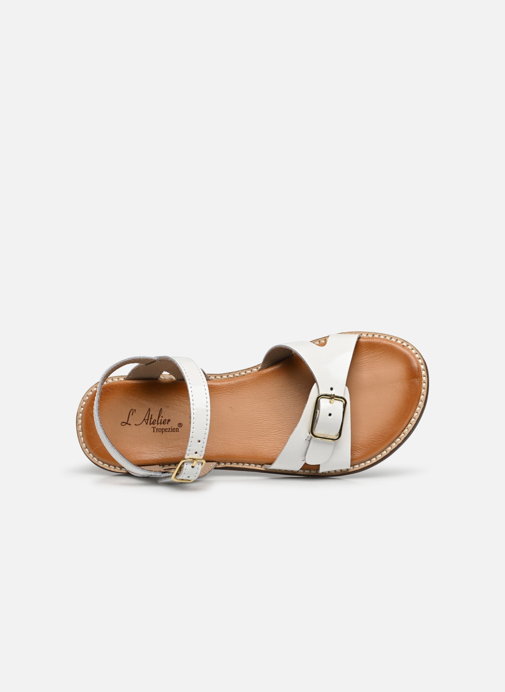 Sandali Sh 352 bambina bianco L'Atelier Tropézien Sandali Sh 352 bambina bianco OFF WHITE