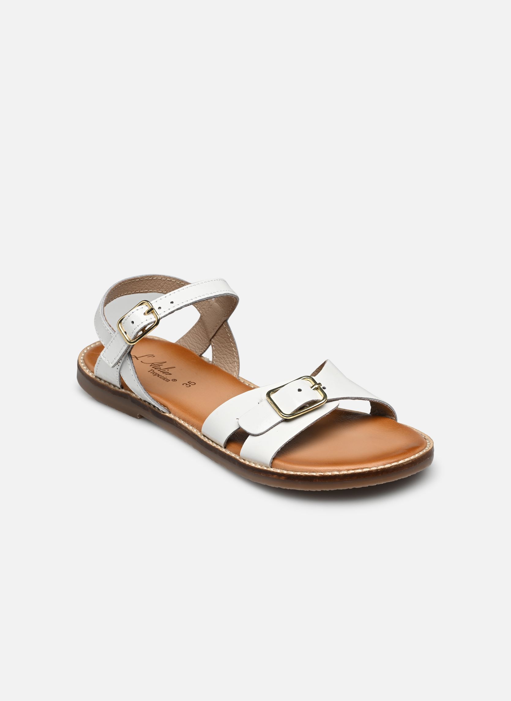 Sandali Sh 352 bambina bianco L'Atelier Tropézien Sandali Sh 352 bambina bianco OFF WHITE
