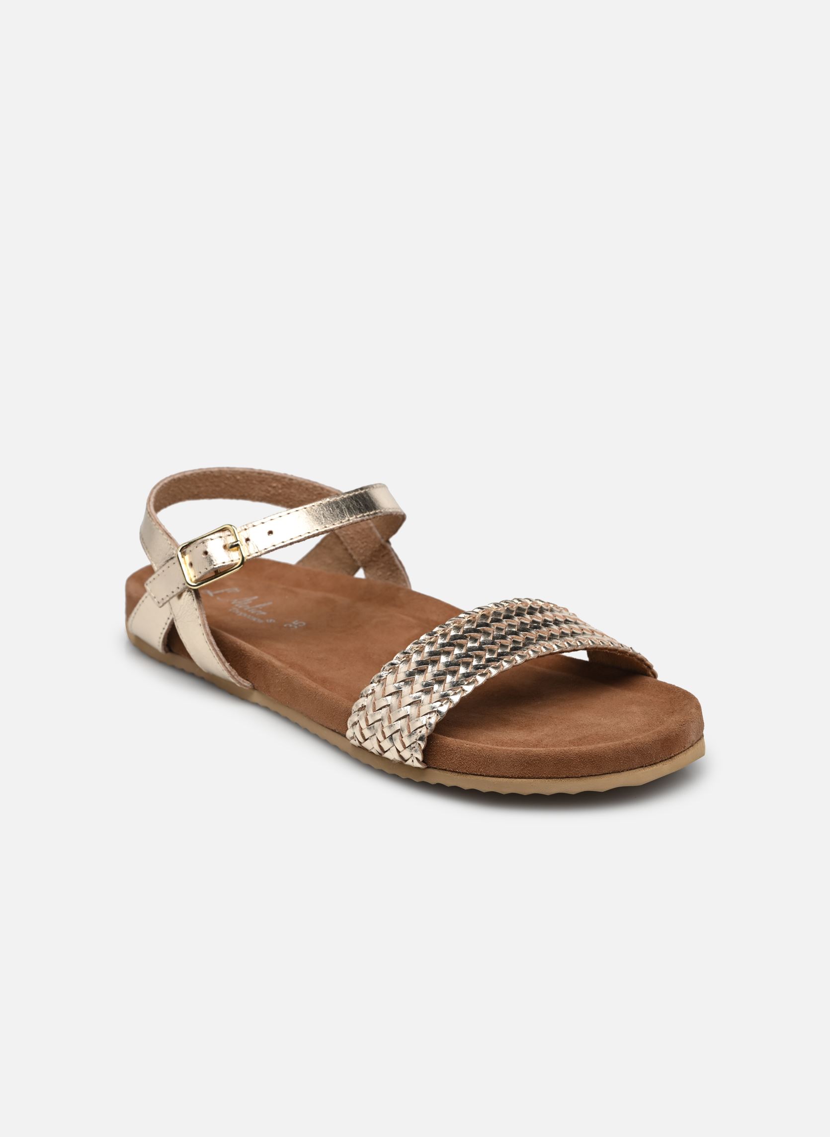 Sandales Sb 705 fille or et bronze L'Atelier Tropézien Sandales Sb 705 fille or et bronze GOLD