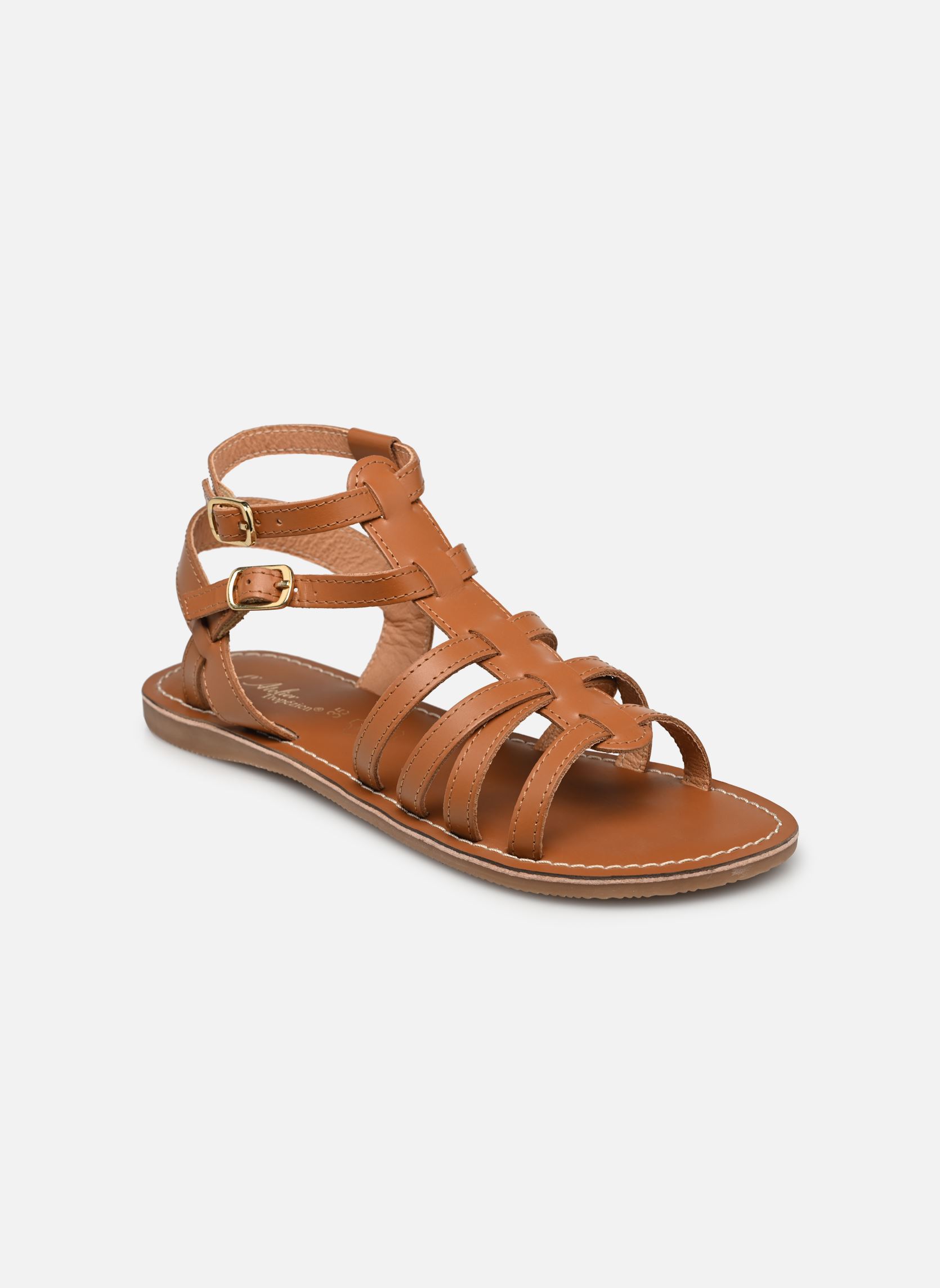 Sandalen Il 921 mädchen braun L'Atelier Tropézien Sandalen Il 921 mädchen braun TAN