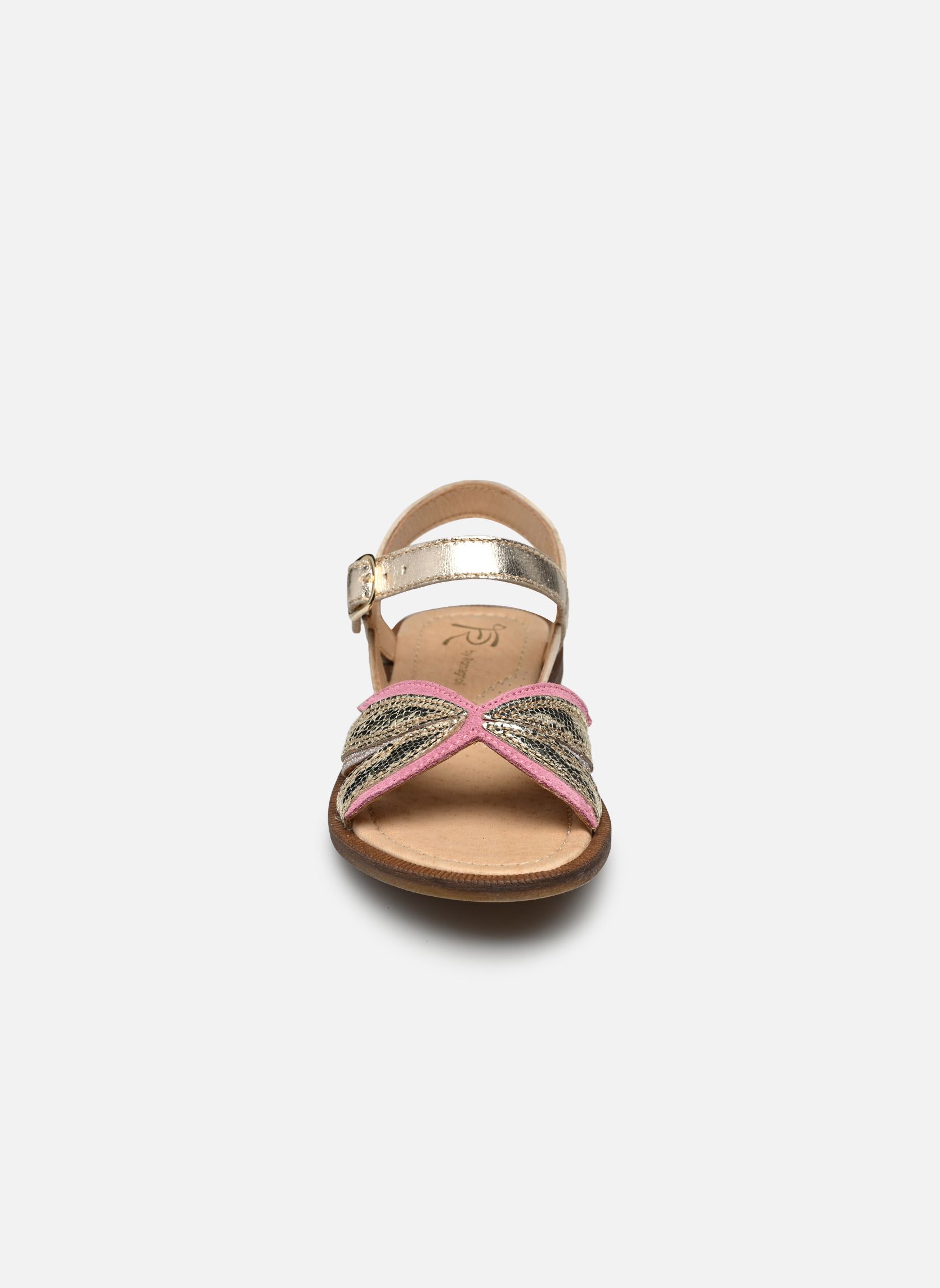 Sandalen 2774 meisjes goud en brons Romagnoli Sandalen 2774 meisjes goud en brons GOLD / ROSE