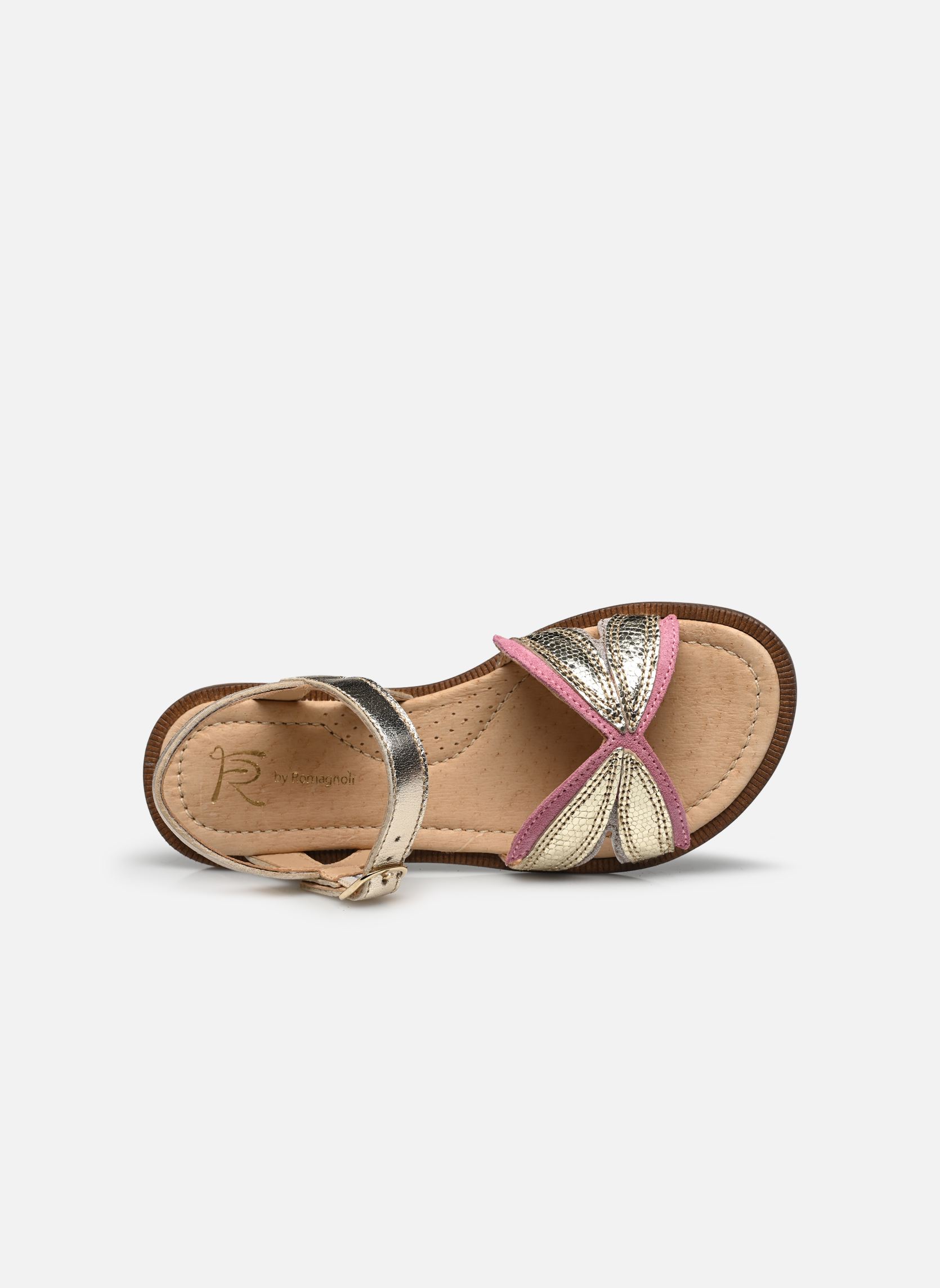 Sandalen 2774 meisjes goud en brons Romagnoli Sandalen 2774 meisjes goud en brons GOLD / ROSE
