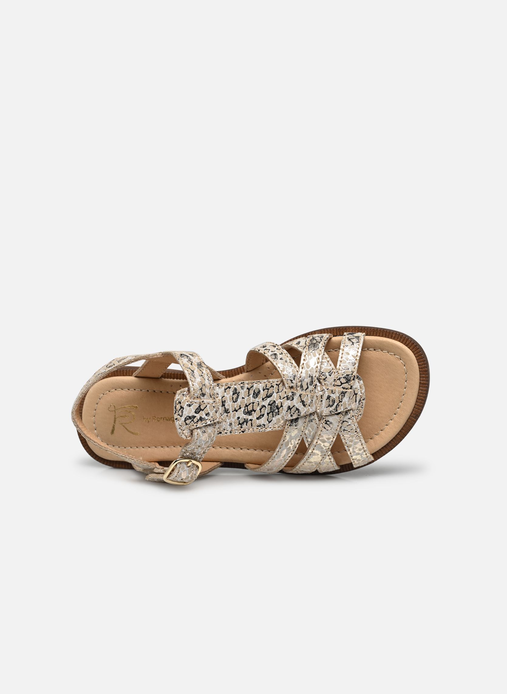 Sandales 2775 fille or et bronze Romagnoli Sandales 2775 fille or et bronze IVOIRE
