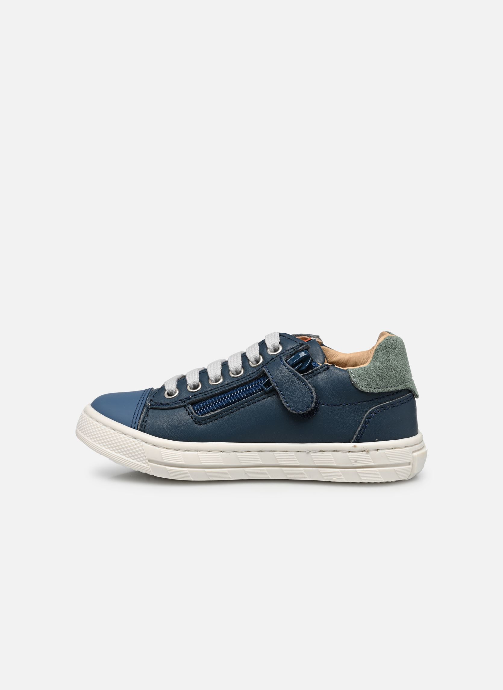 Niedrige Sneaker Alert jungen blau Babybotte Niedrige Sneaker Alert jungen blau BLEU