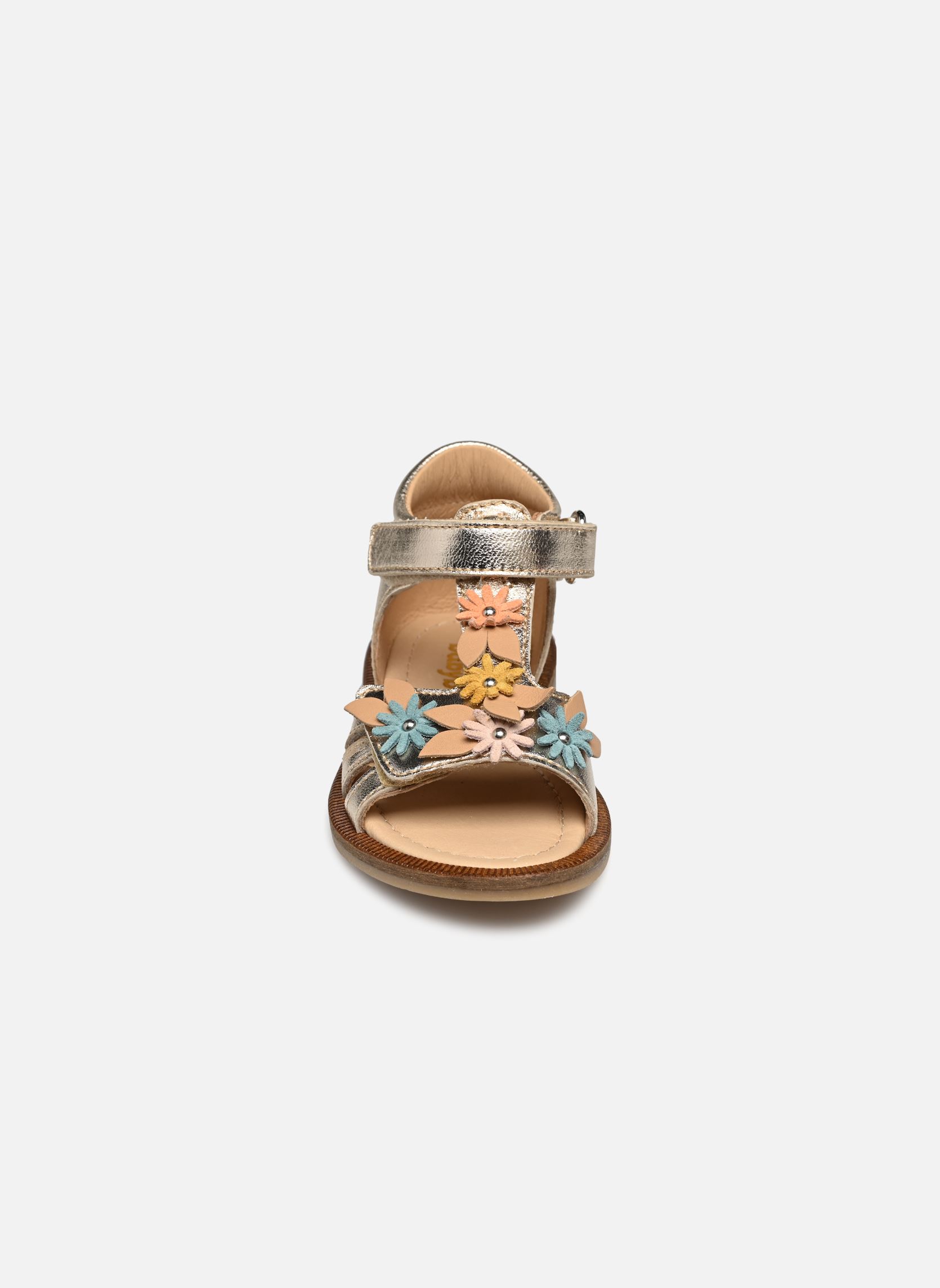 Sandalen Tonjardin meisjes goud en brons Babybotte Sandalen Tonjardin meisjes goud en brons ARGENT