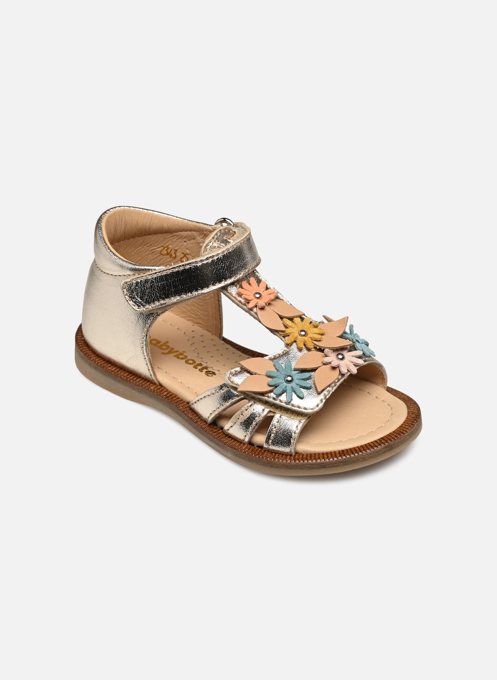 Sandalen Tonjardin meisjes goud en brons Babybotte Sandalen Tonjardin meisjes goud en brons ARGENT