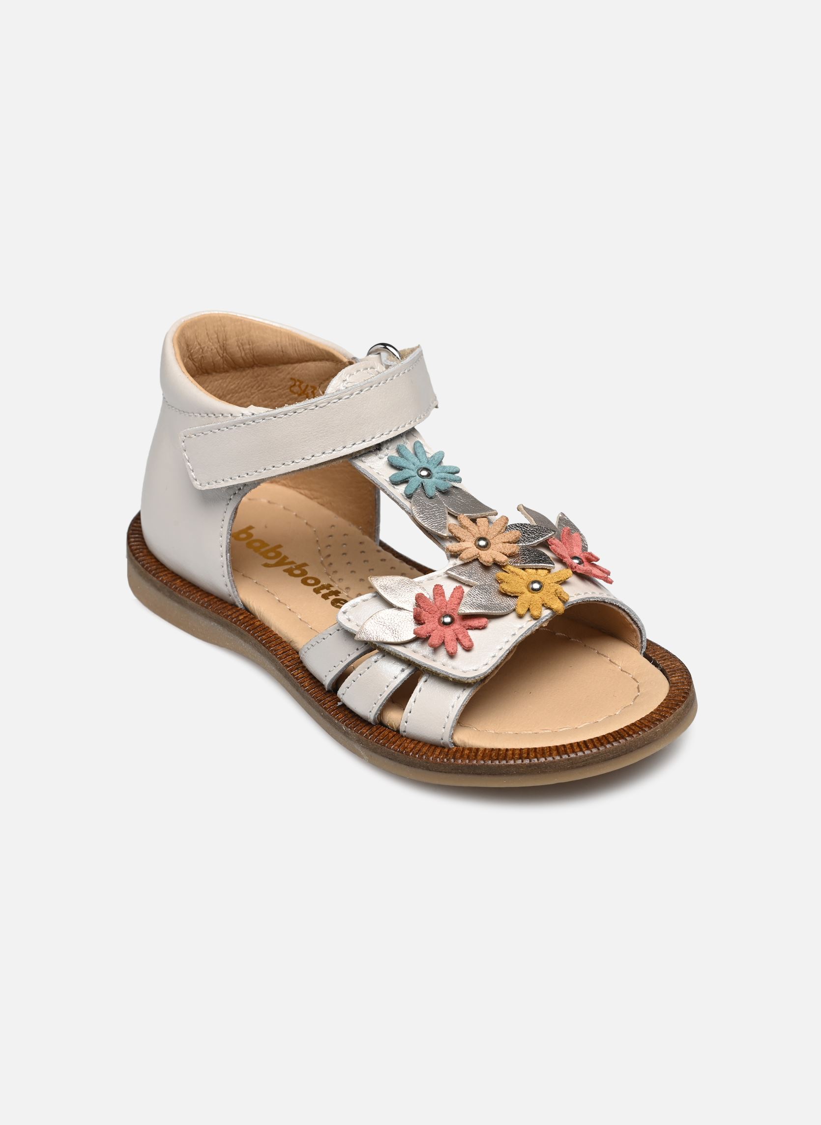 Sandalen Tonjardin mädchen weiß Babybotte Sandalen Tonjardin mädchen weiß BLANC