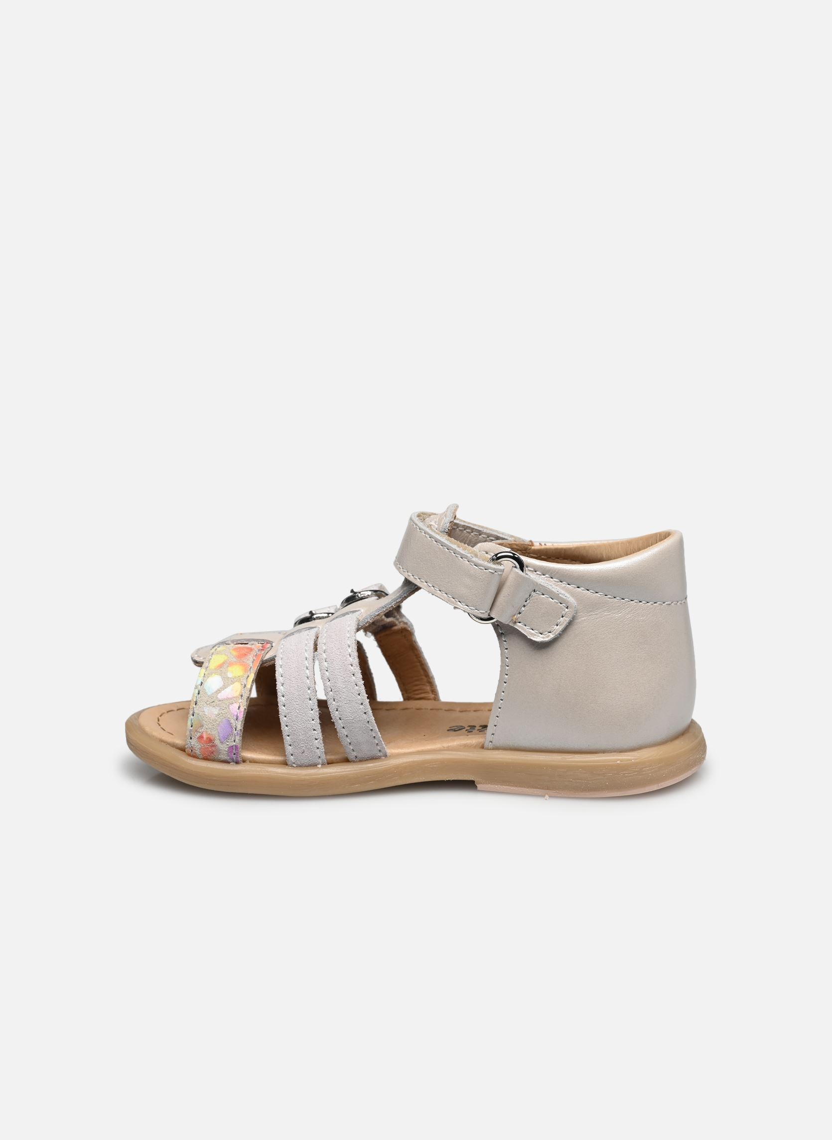 Sandalen Timide mädchen weiß Babybotte Sandalen Timide mädchen weiß BLANC
