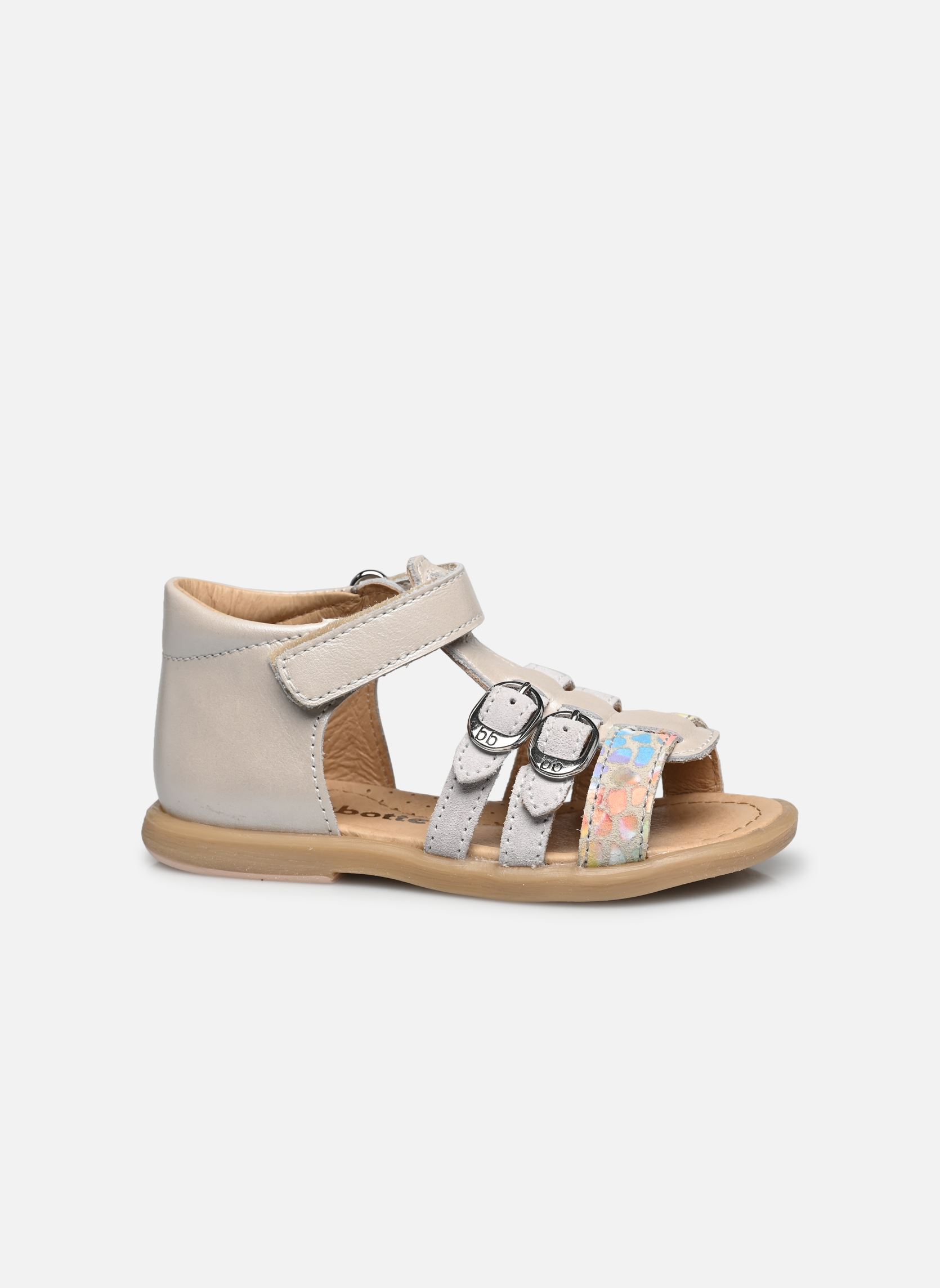 Sandalen Timide mädchen weiß Babybotte Sandalen Timide mädchen weiß BLANC