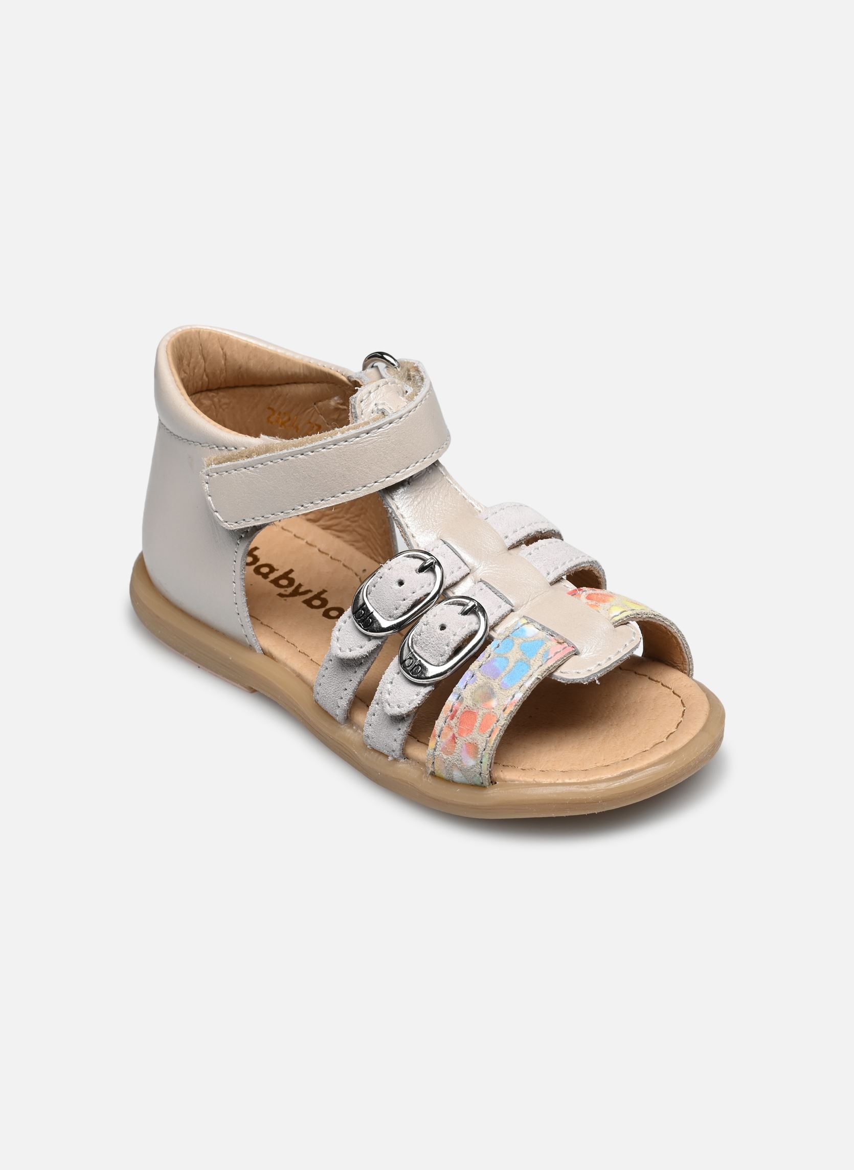 Sandalen Timide mädchen weiß Babybotte Sandalen Timide mädchen weiß BLANC