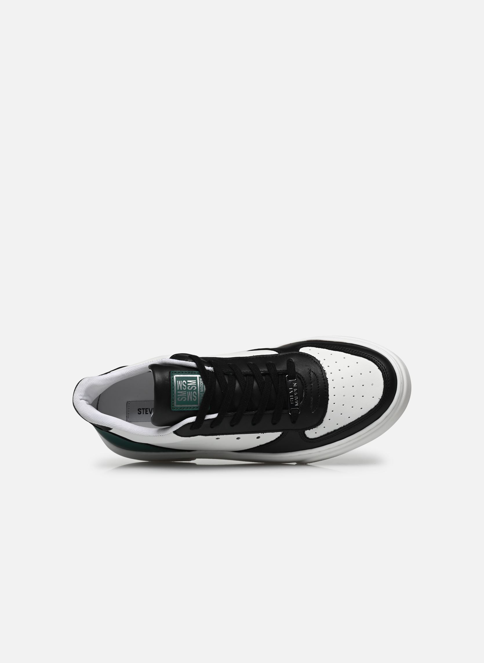 Niedrige Sneaker Brent herren weiß Steve Madden Niedrige Sneaker Brent herren weiß White/emerald