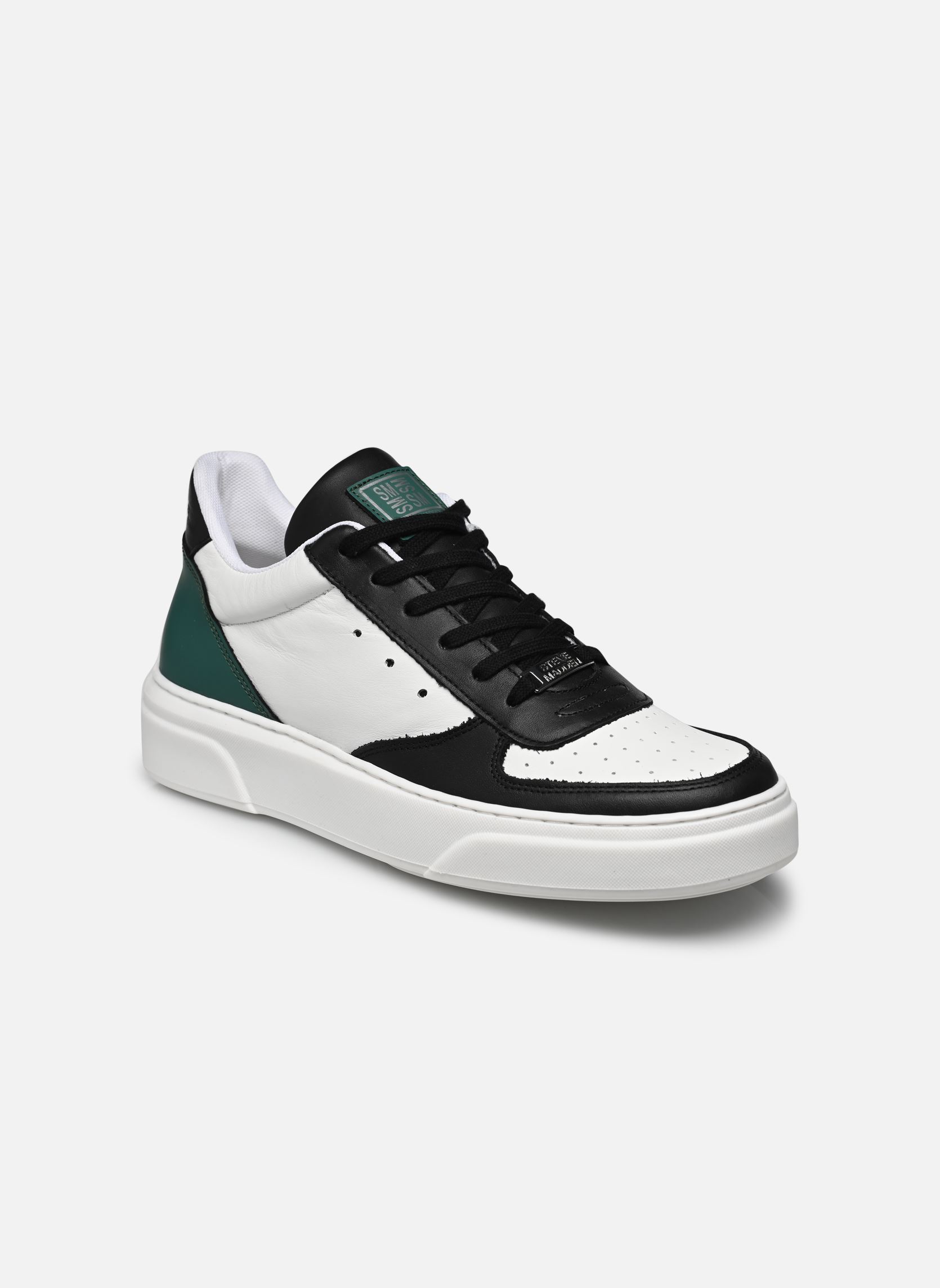 Niedrige Sneaker Brent herren weiß Steve Madden Niedrige Sneaker Brent herren weiß White/emerald