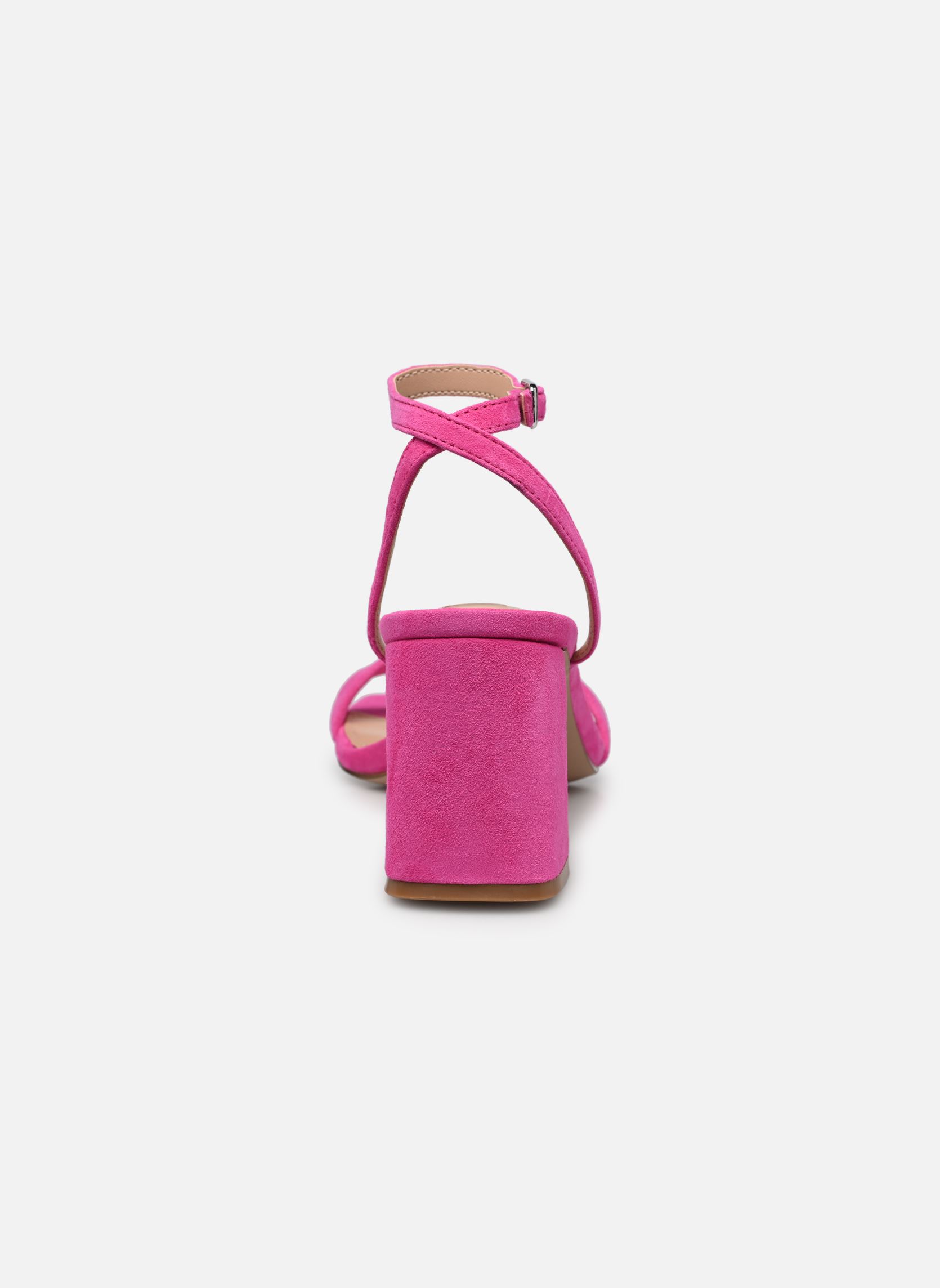 Sandalen Luxe damen rosa Steve Madden Sandalen Luxe damen rosa Magenta Suede