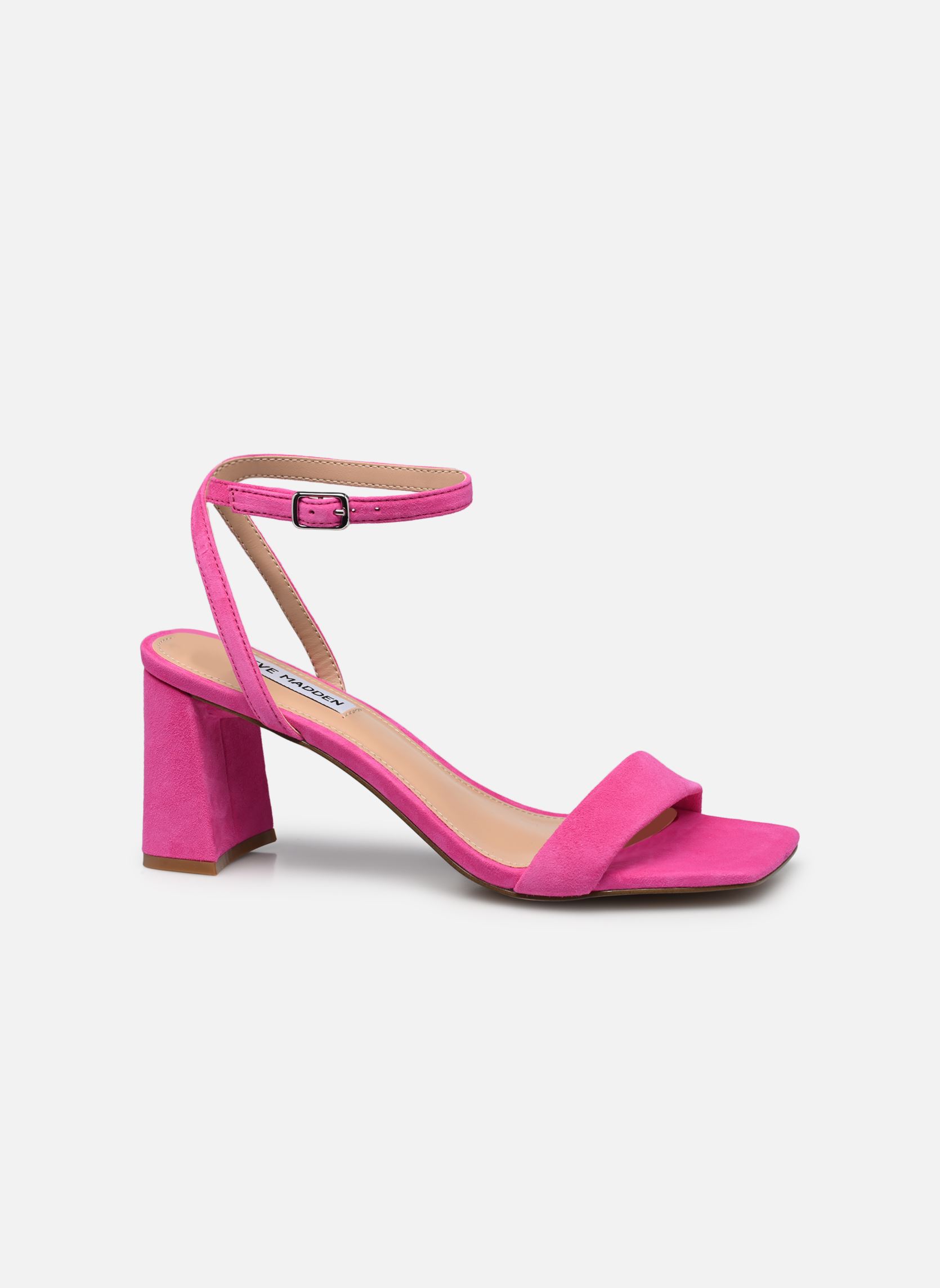 Sandalen Luxe damen rosa Steve Madden Sandalen Luxe damen rosa Magenta Suede