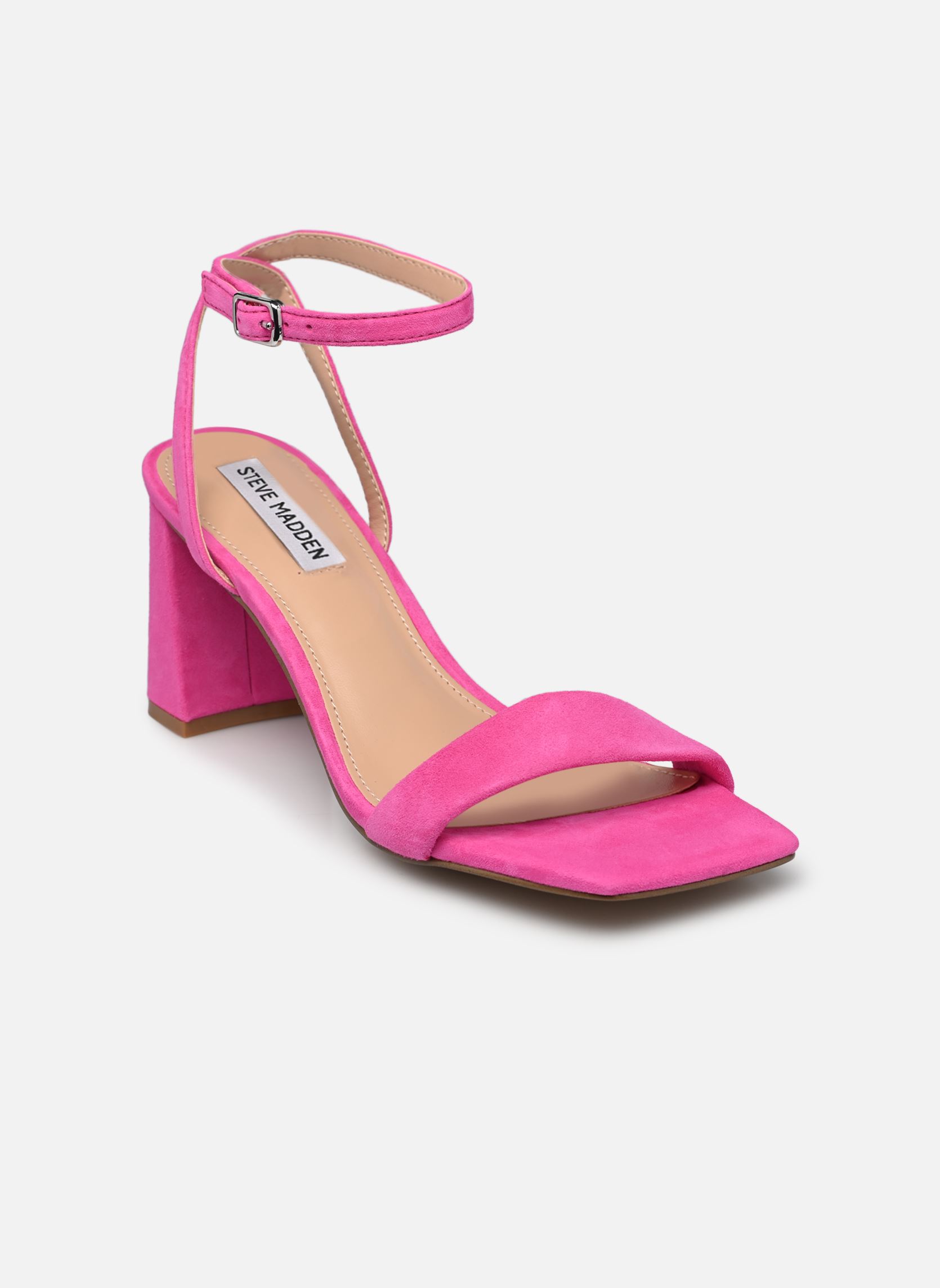 Sandalen Luxe damen rosa Steve Madden Sandalen Luxe damen rosa Magenta Suede